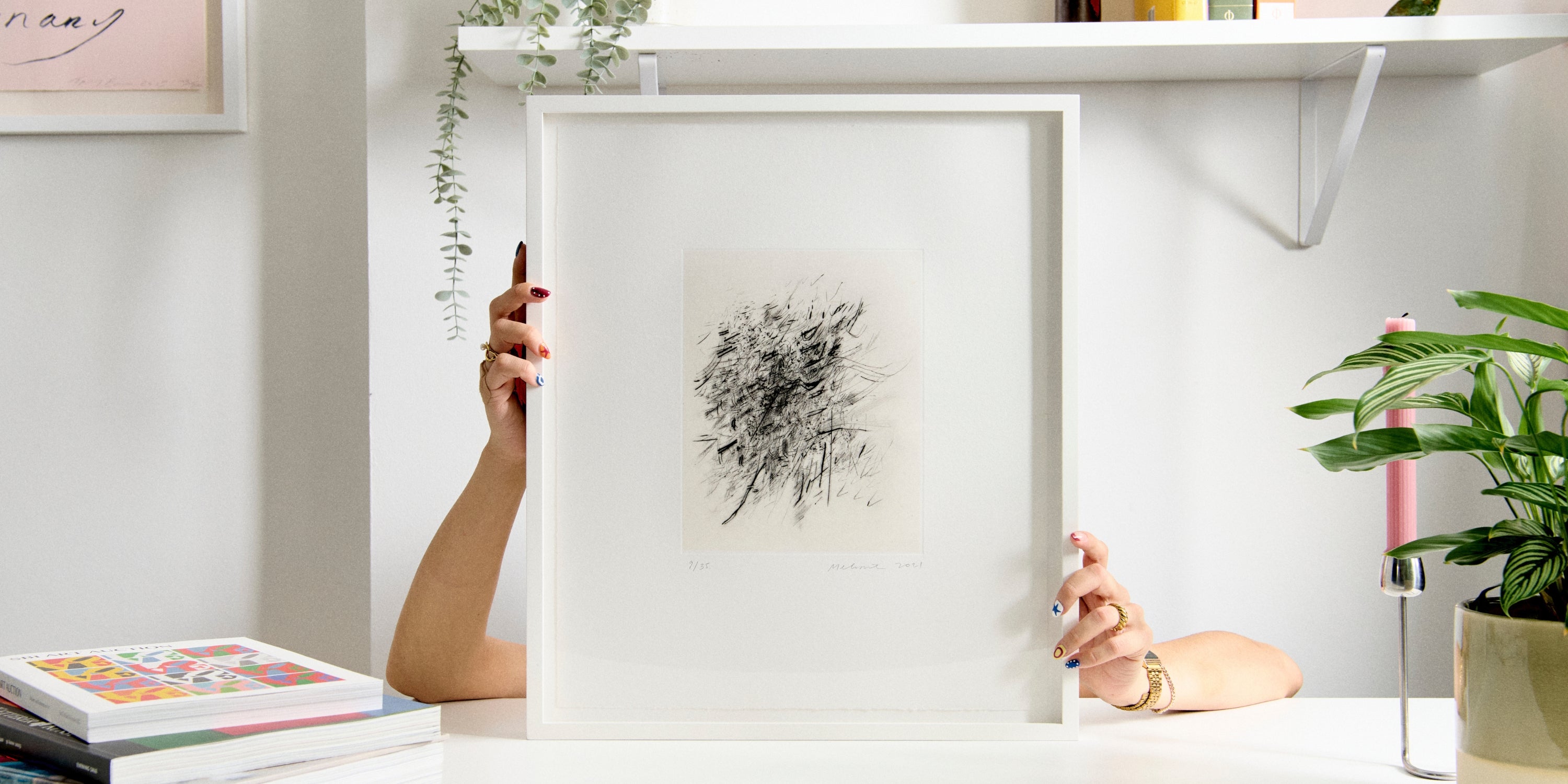 Contemporary artwork presented to international collectors through tailored marketing