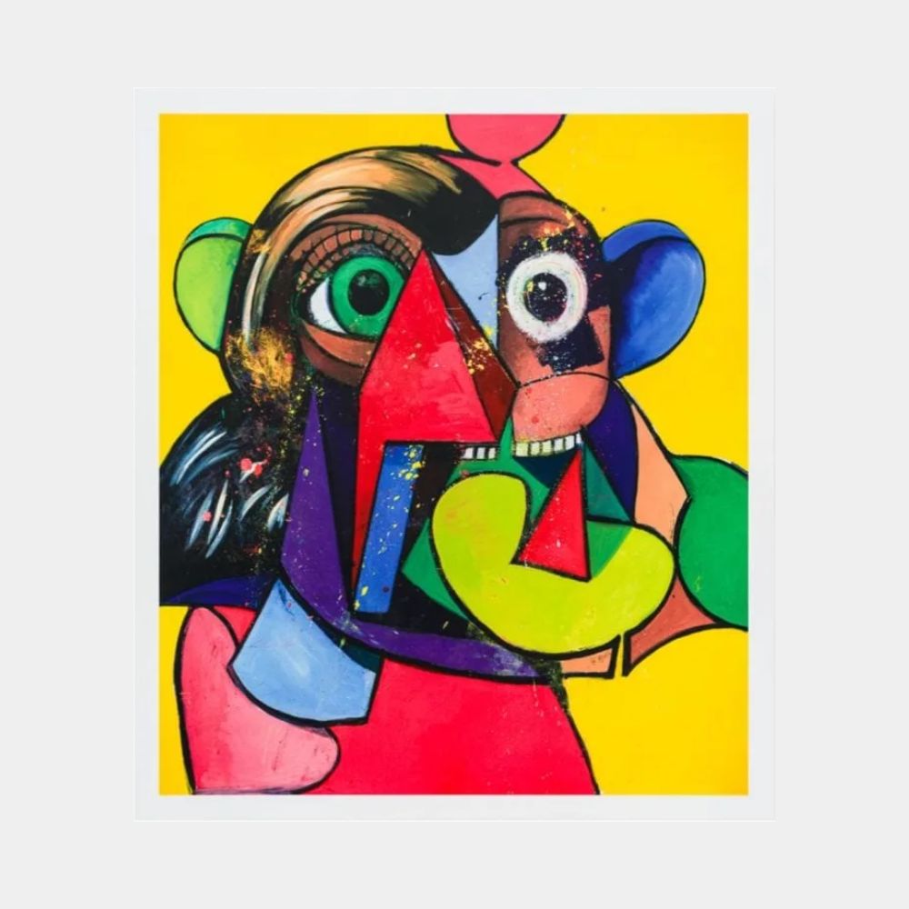George Condo, Portrait and Head, 2024 For Sale | Lougher Contemporary