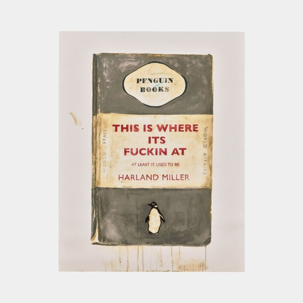 Harland Miller, This Is Where It's Fucking At, 2012 For Sale | Lougher Contemporary