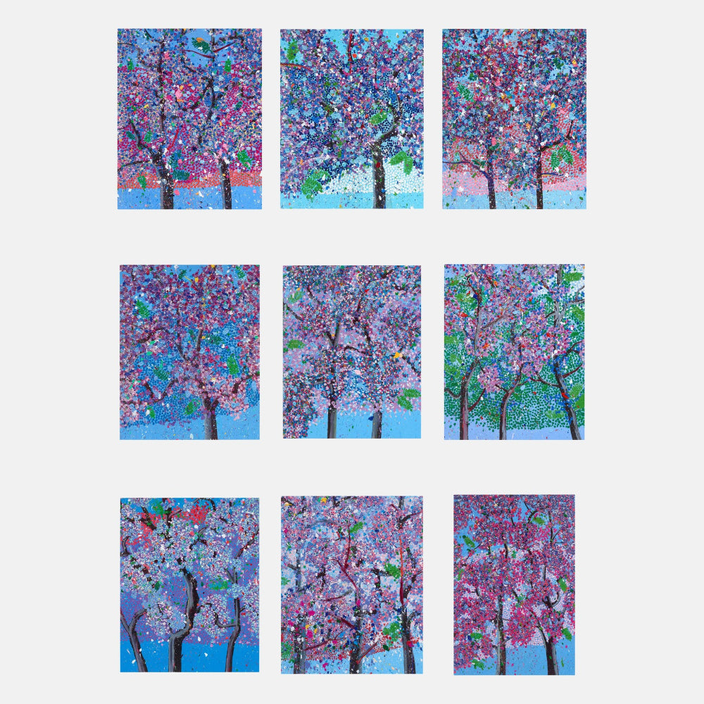 Damien Hirst, H20 (Full Set of 8) from The Emotions, 2026, contemporary art print series featuring vibrant colours and expressive compositions