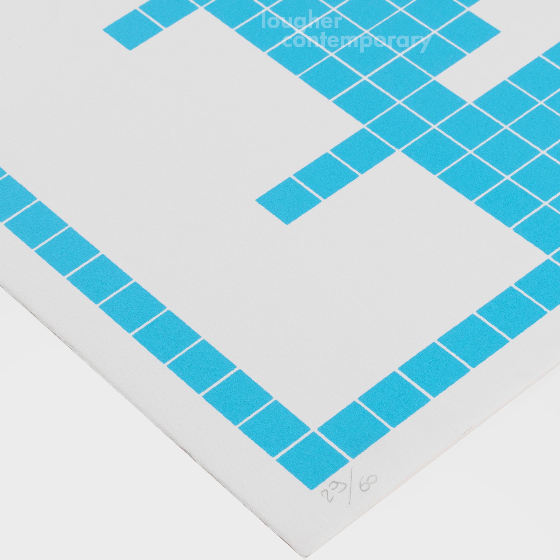 Invader, Alert Special (Blue), 2021 For Sale - Lougher Contemporary