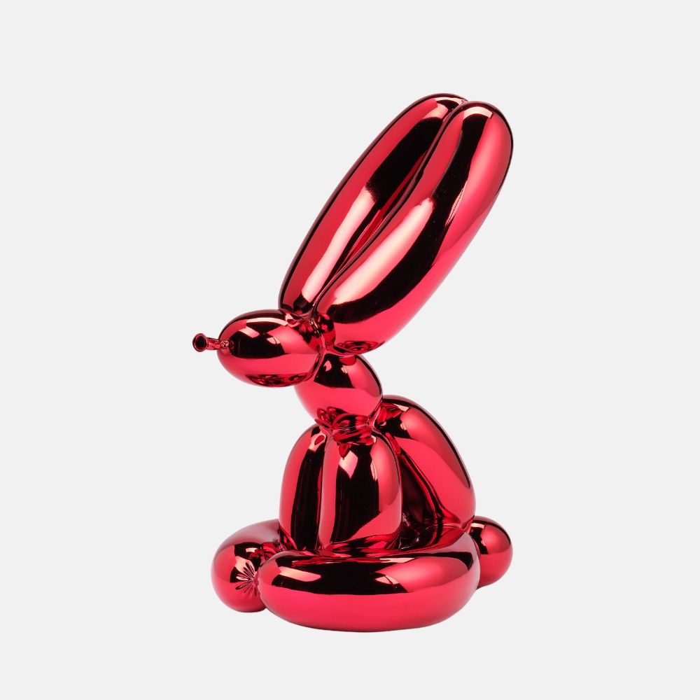 Jeff Koons, Balloon Rabbit (Red), 2017 For Sale | Lougher Contemporary