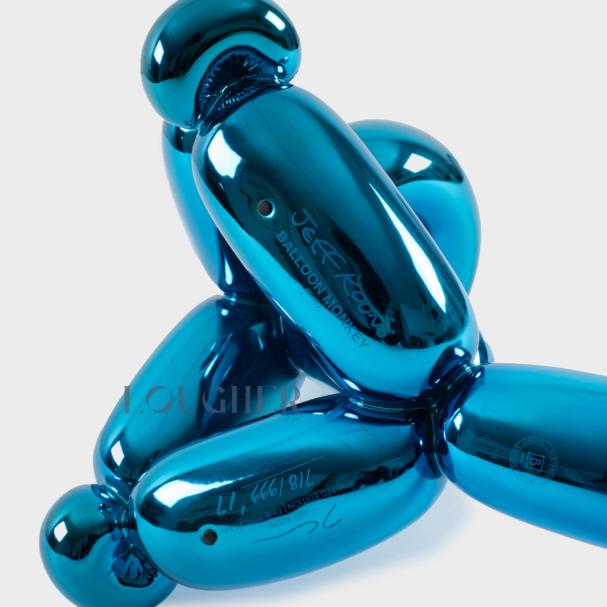 Jeff Koons, Balloon Monkey (Blue), 2017 For Sale | Lougher Contemporary