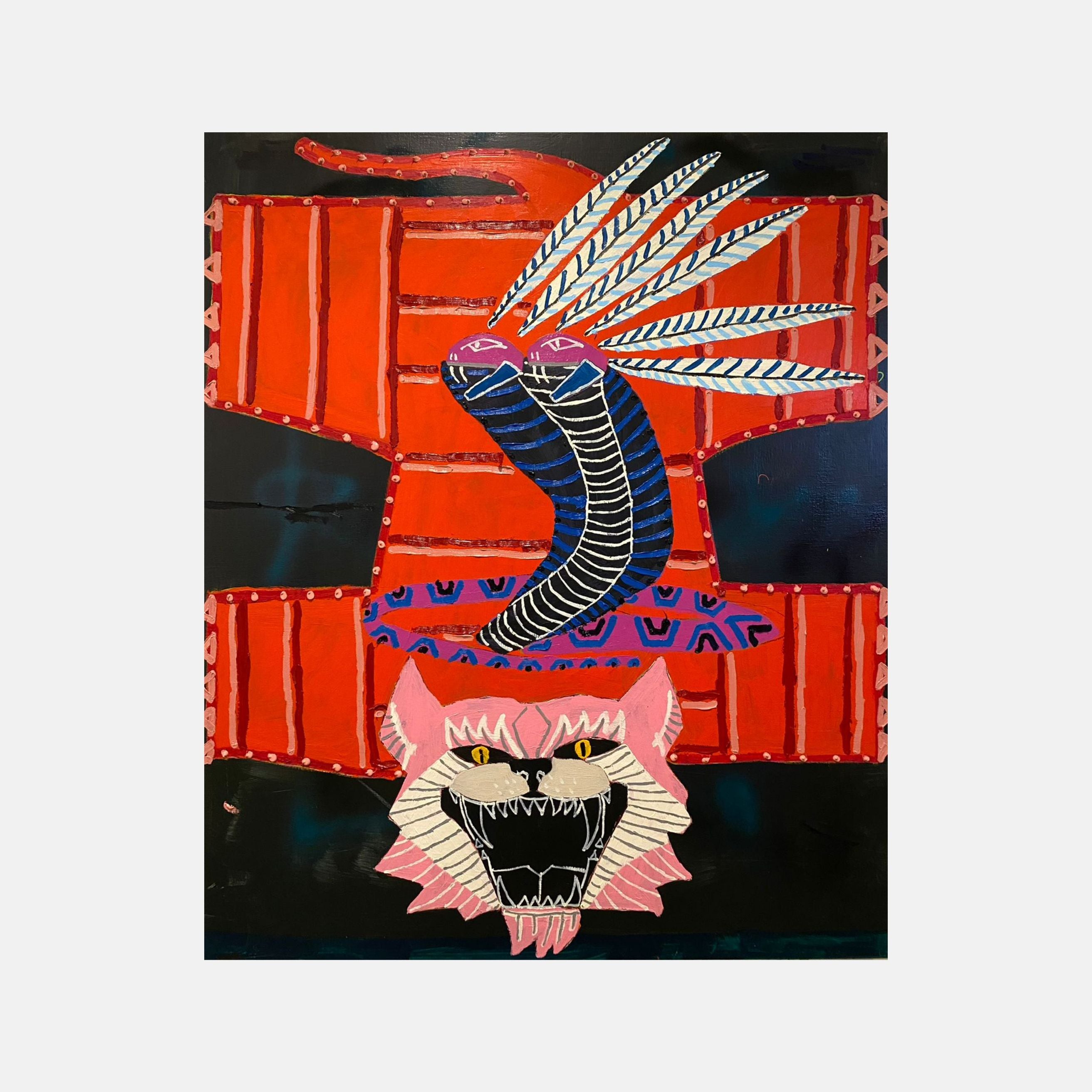 Jordy Kerwick, Tiger - The Grind, 2021 For Sale | Lougher Contemporary