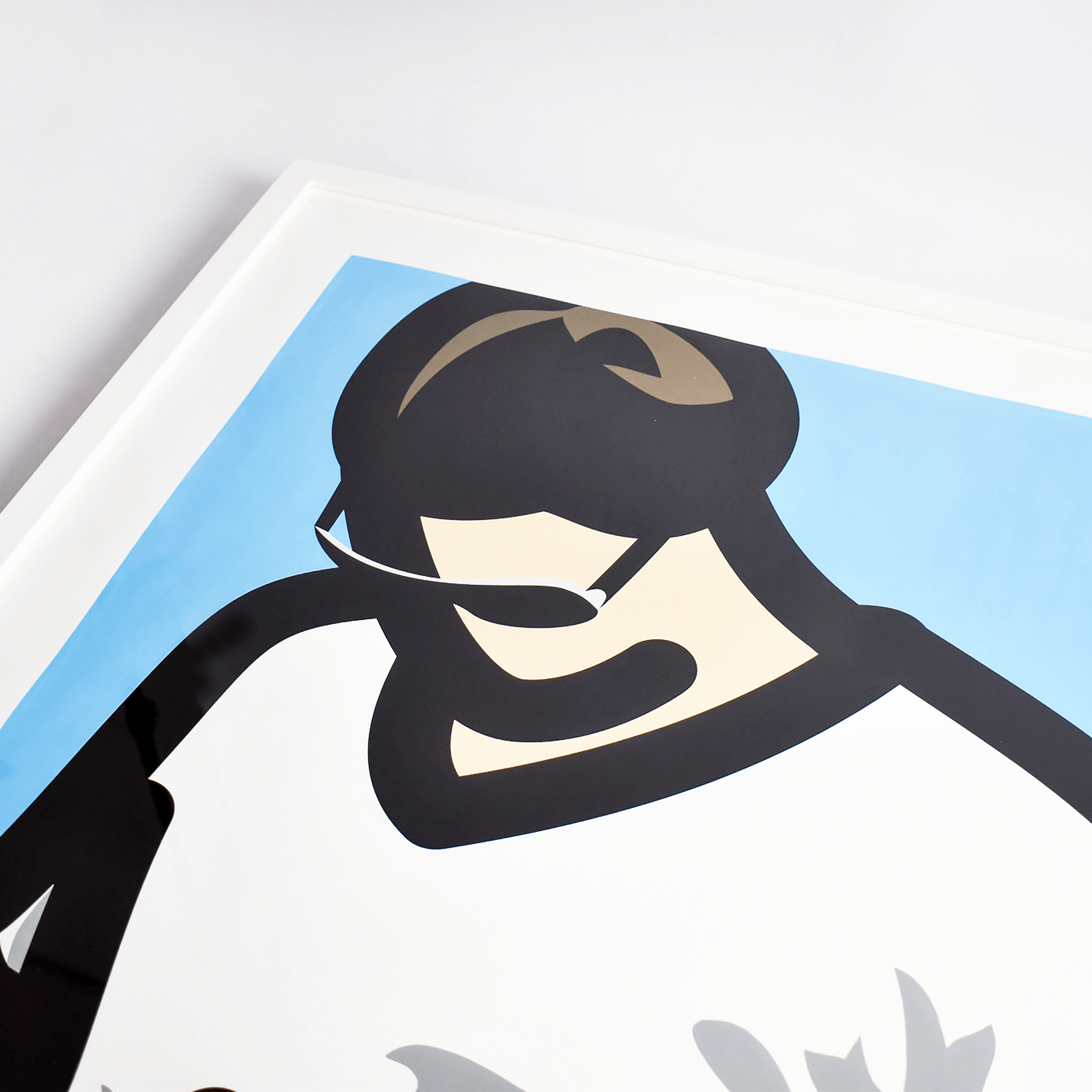 Julian Opie, Tourist with Phone (From the Tourists Series), 2014 For Sale - Lougher Contemporary