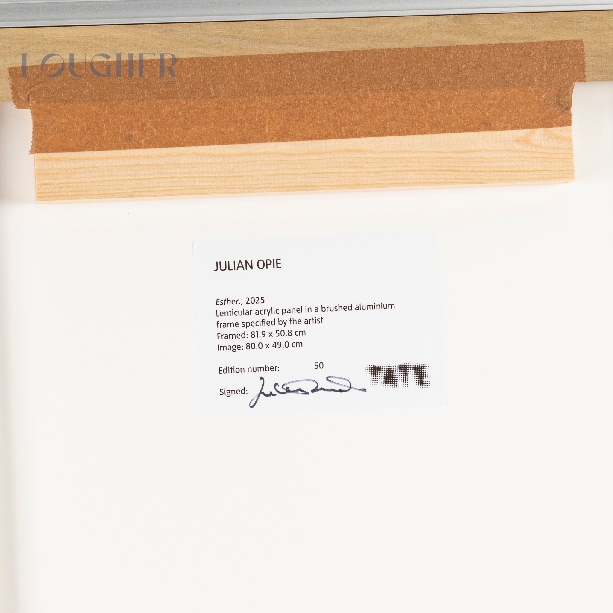 Julian Opie, Esther, 2025 For Sale | Lougher Contemporary