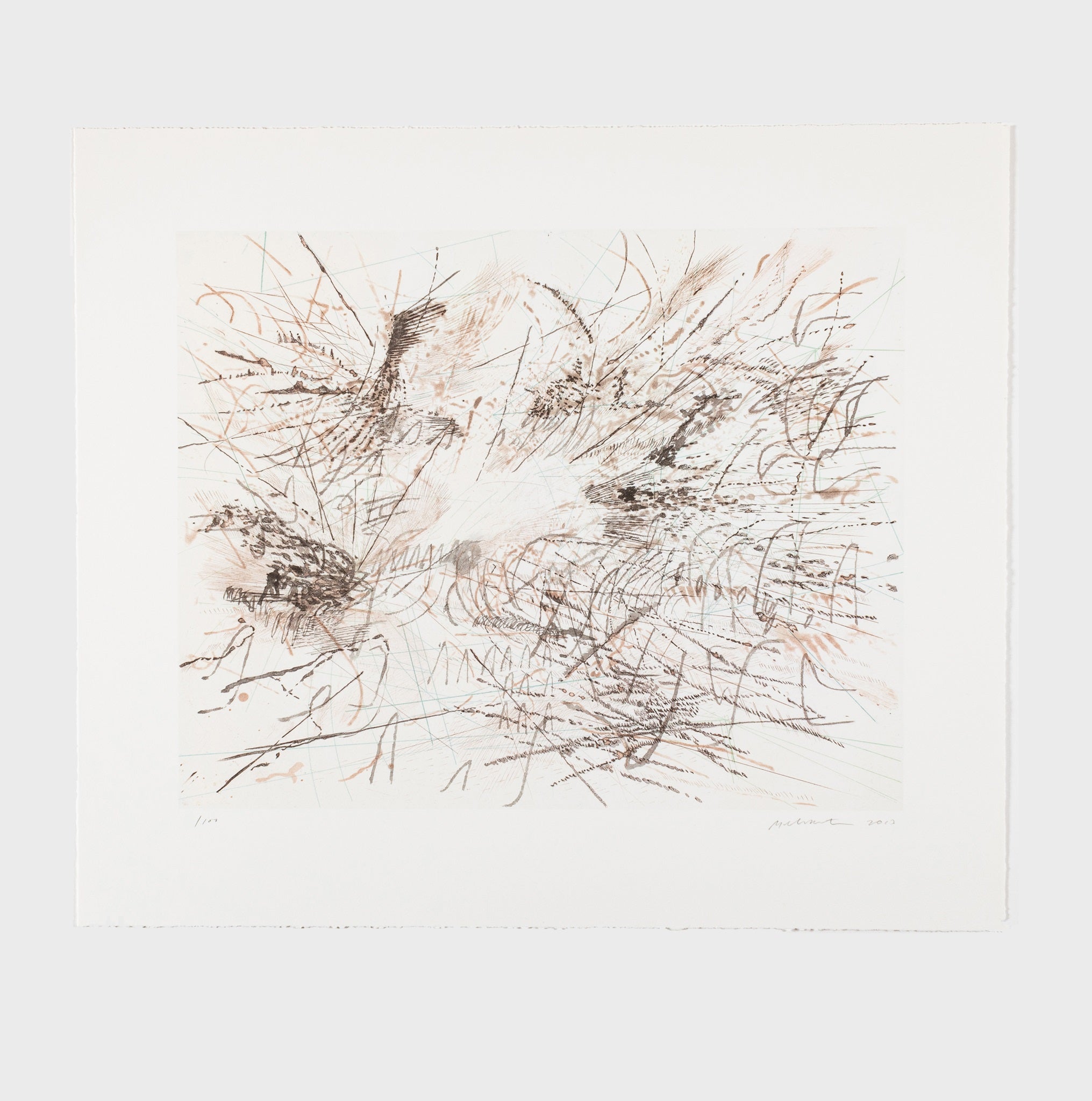 Julie Mehretu, Untitled (Pulse), 2013 For Sale | Lougher Contemporary