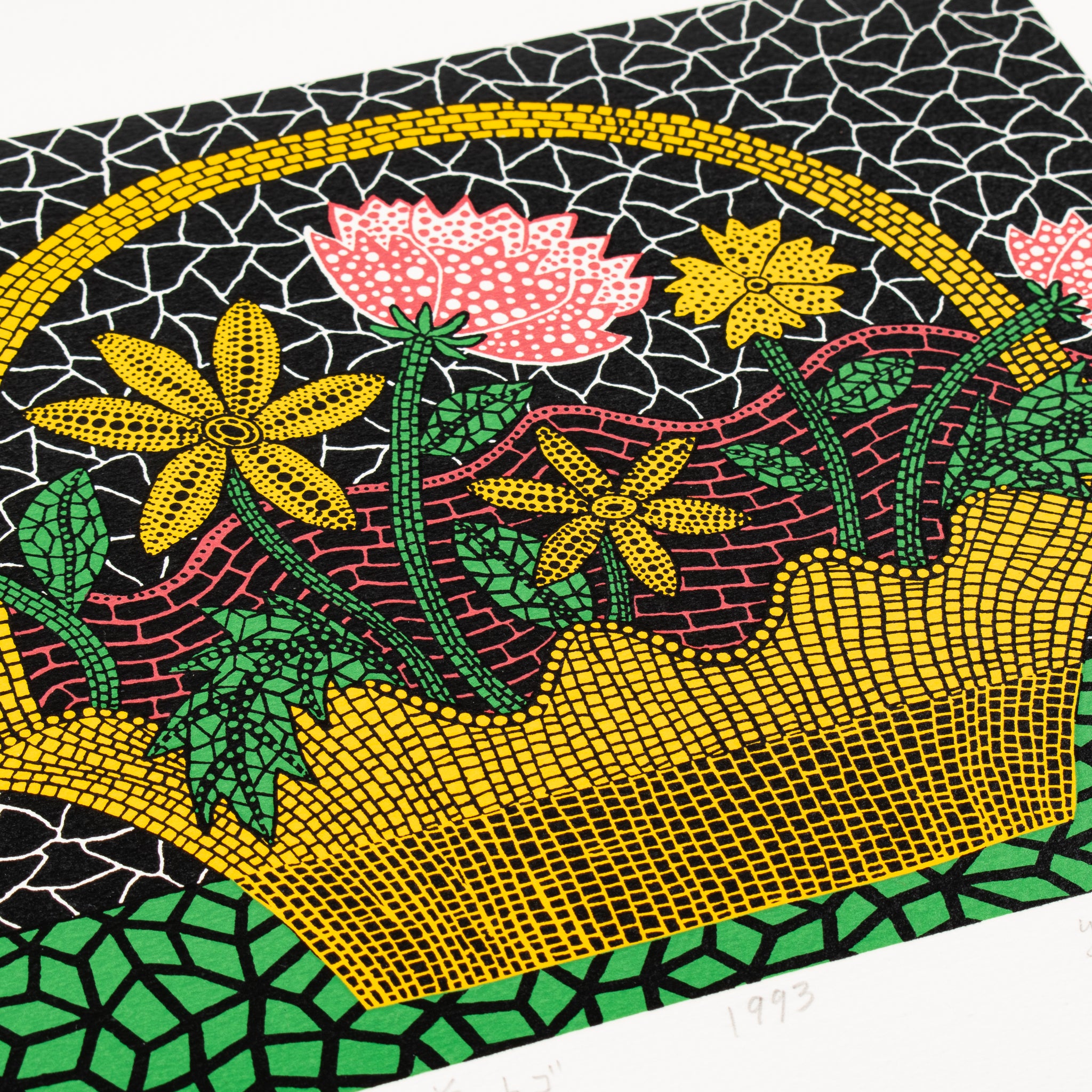 Yayoi Kusama, Flower Basket (Kusama 187), 1993 For Sale | Lougher Contemporary
