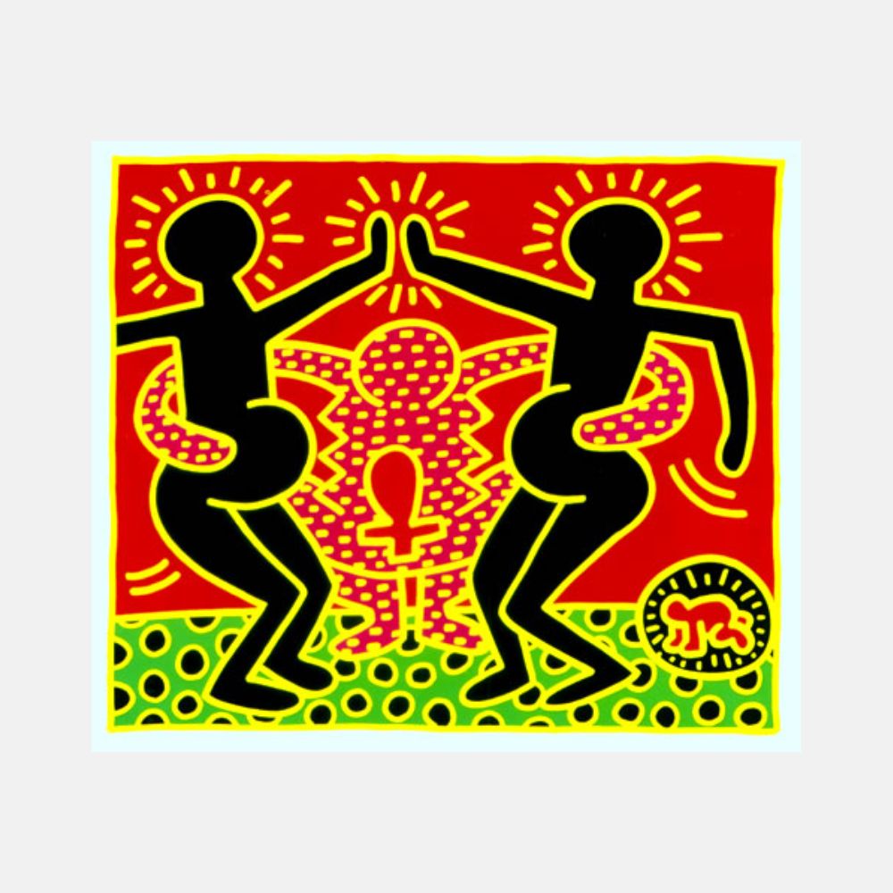 Keith Haring, Fertility (4), 1983 For Sale | Lougher Contemporary