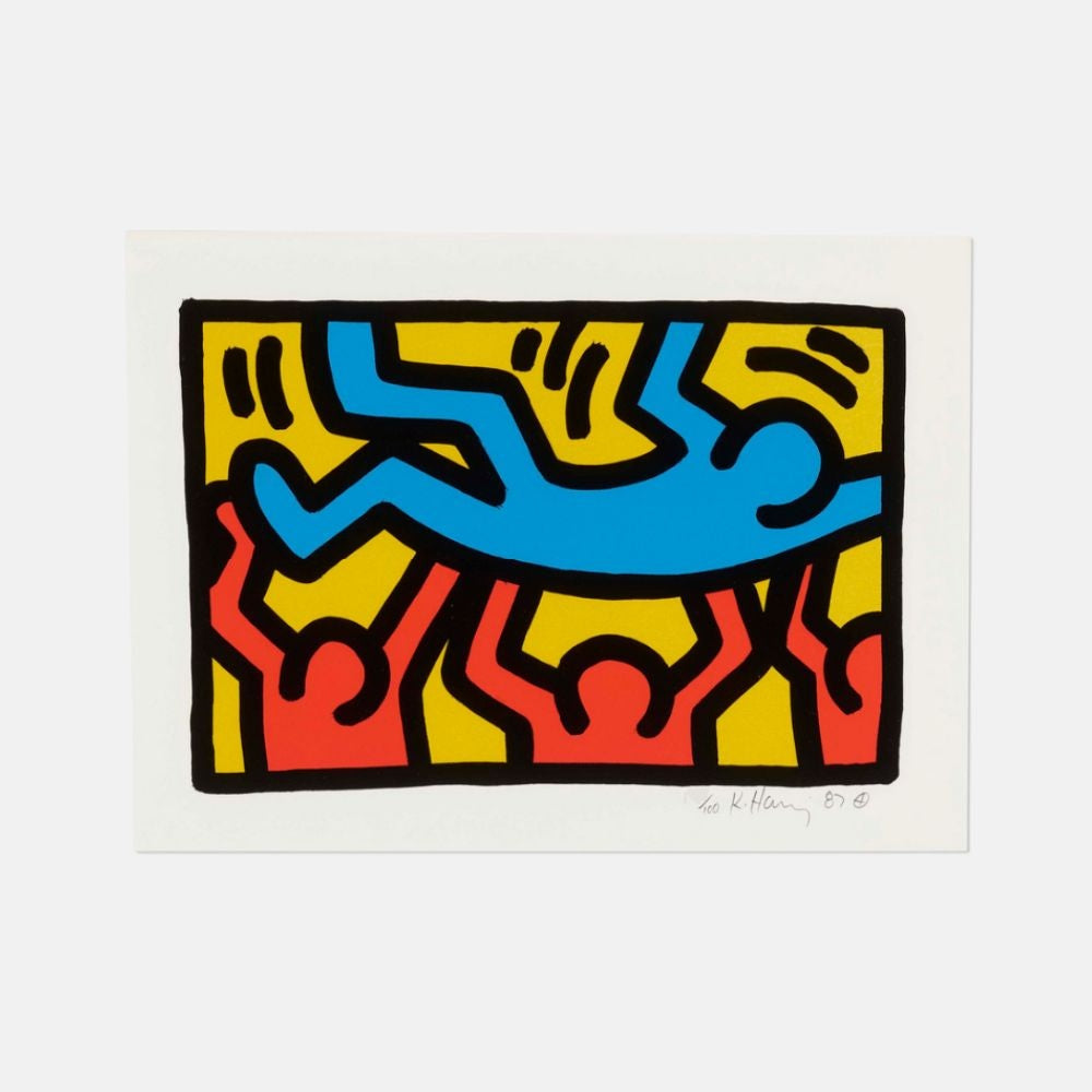 Keith Haring, Untitled (Littman p.74-75), 1987