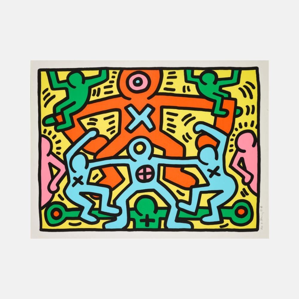 Keith Haring, Untitled (Littmann p. 50), 1985 For Sale | Lougher Contemporary