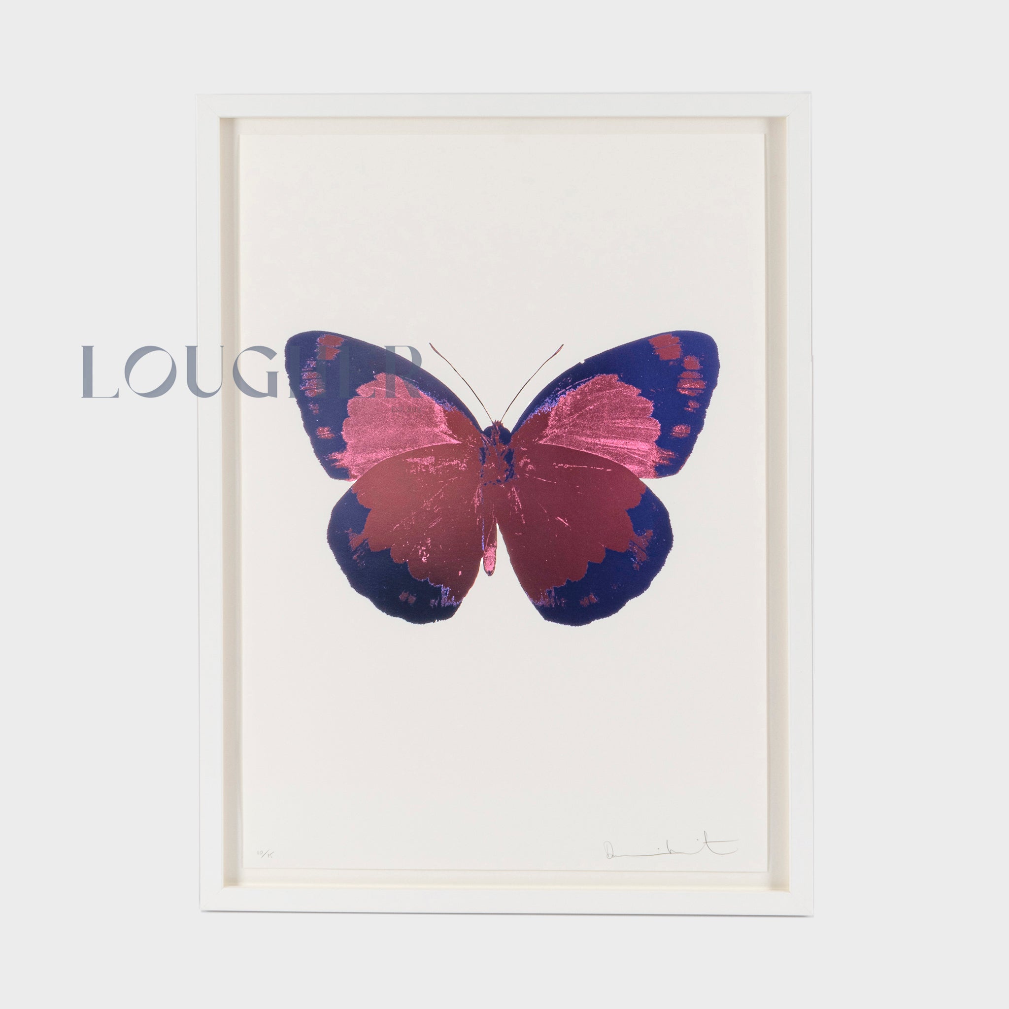 Damien Hirst, The Souls II - Loganberry Pink/Imperial Purple/Blind Impression, 2010 For Sale | Lougher Contemporary