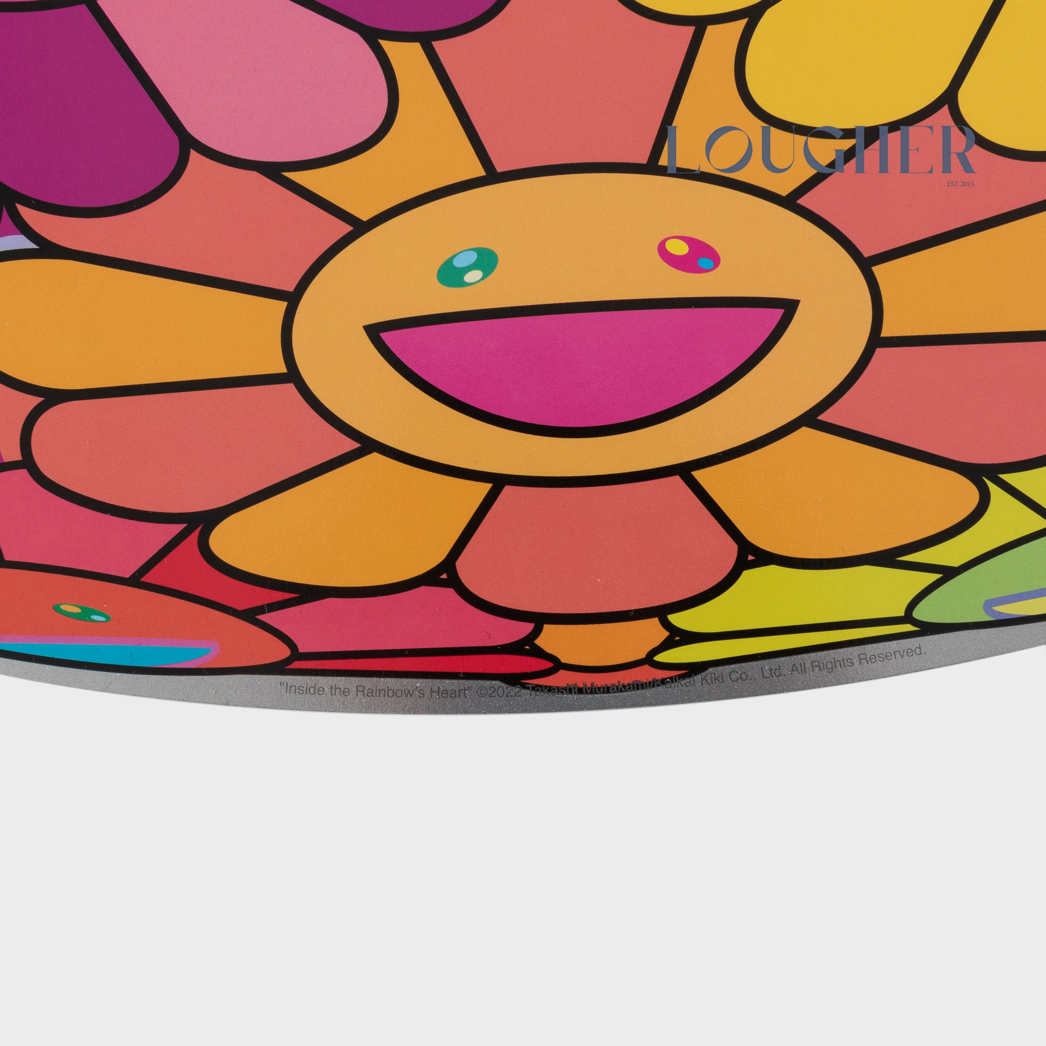 Takashi Murakami, Inside the Rainbow’s Heart, 2022