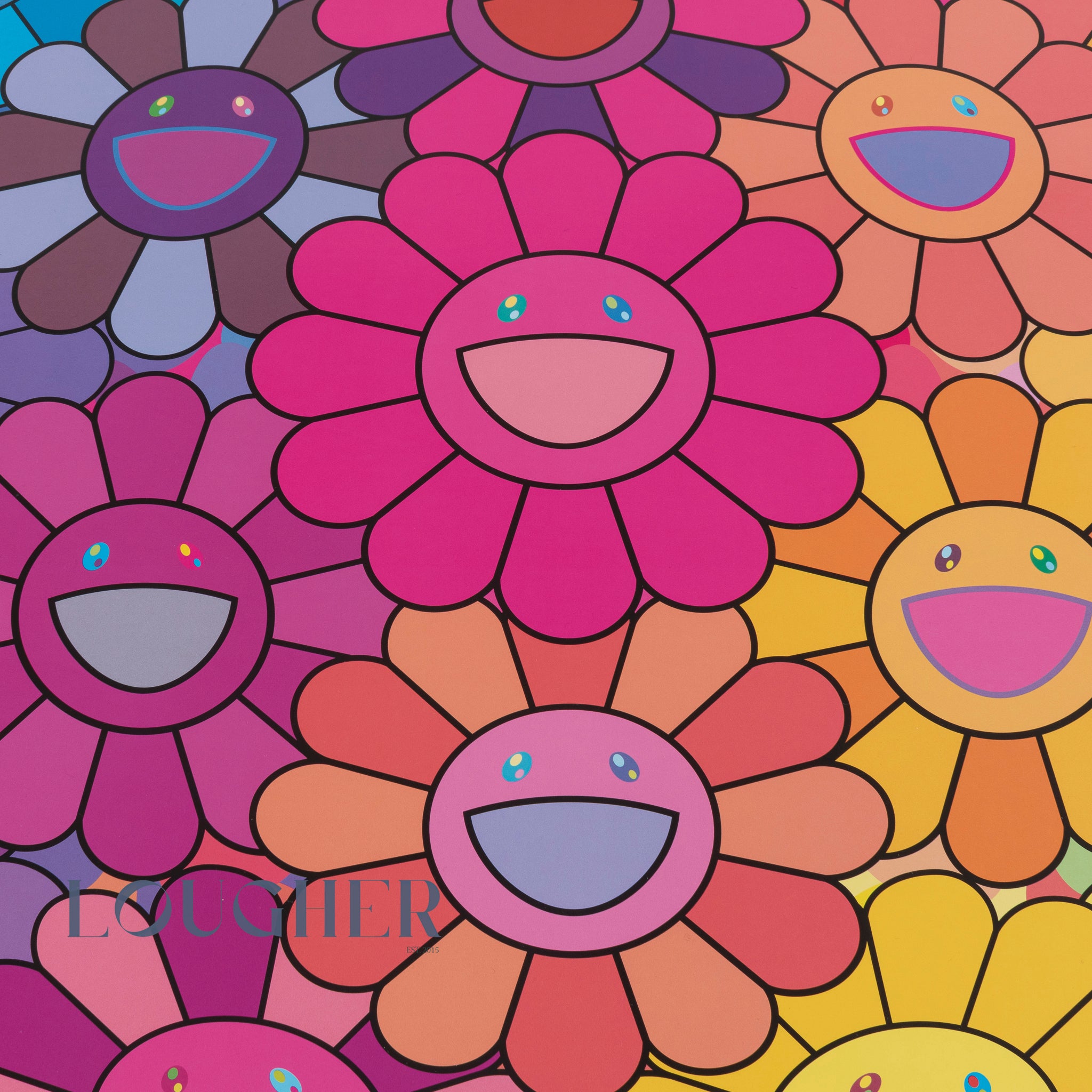 Takashi Murakami, Inside the Rainbow’s Heart, 2022