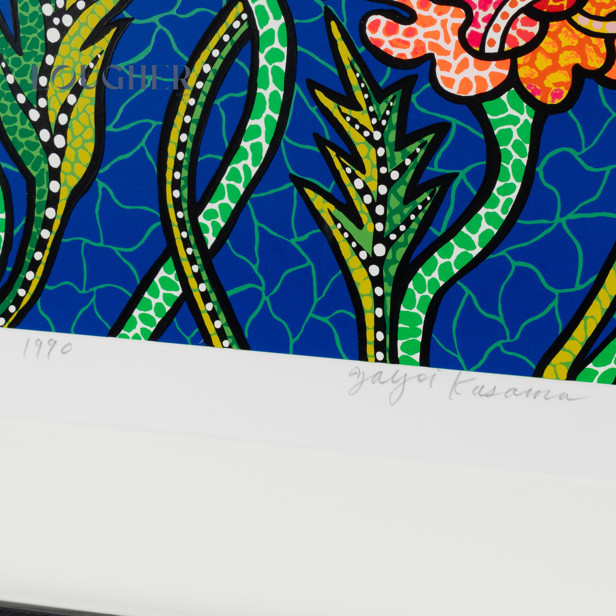 Yayoi Kusama, Summer Flowers, 1990 For Sale | Lougher Contemporary