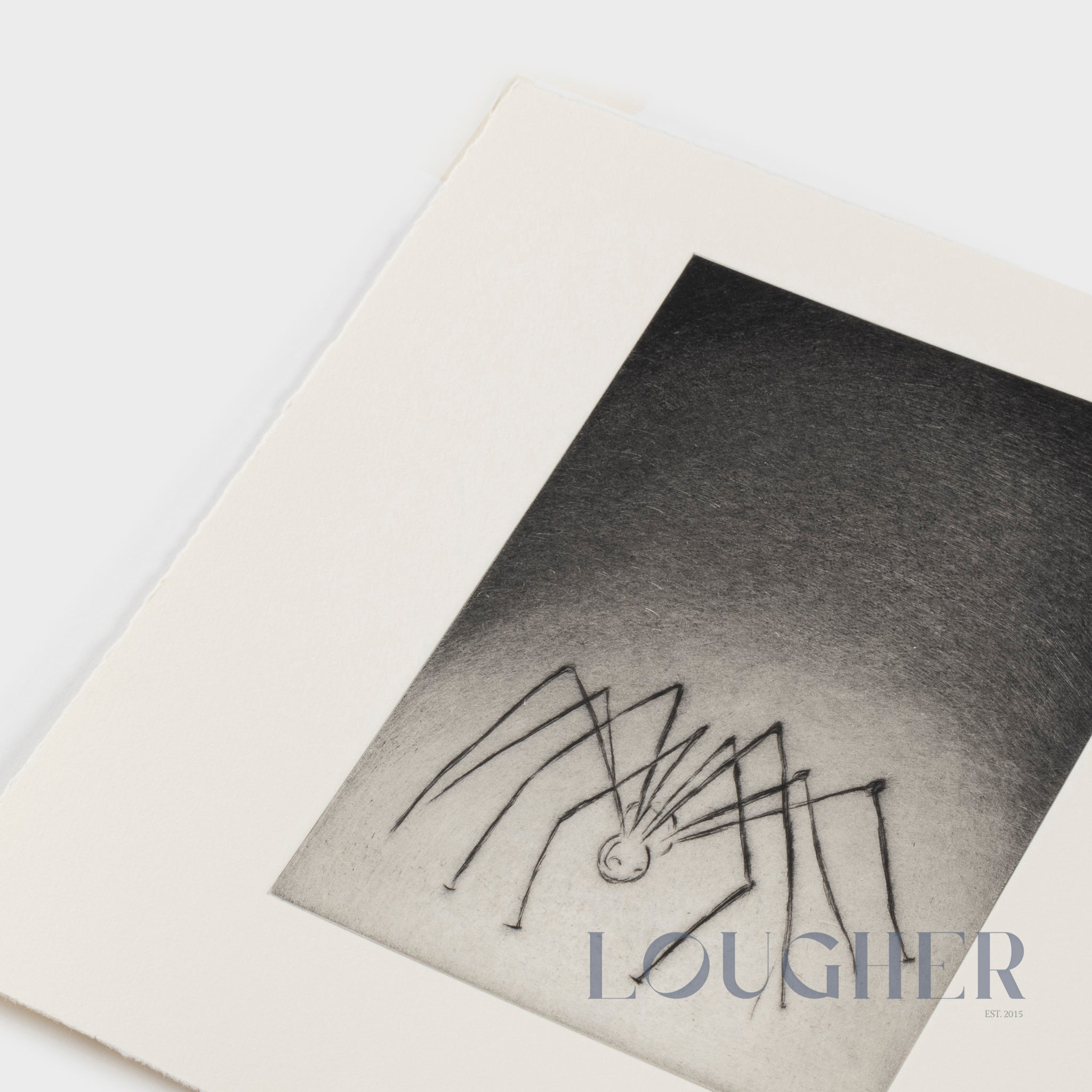Limited edition print by Louise Bourgeois, Untitled, plate 7 from Ode à Ma Mère, 1995, displayed in a contemporary art setting.