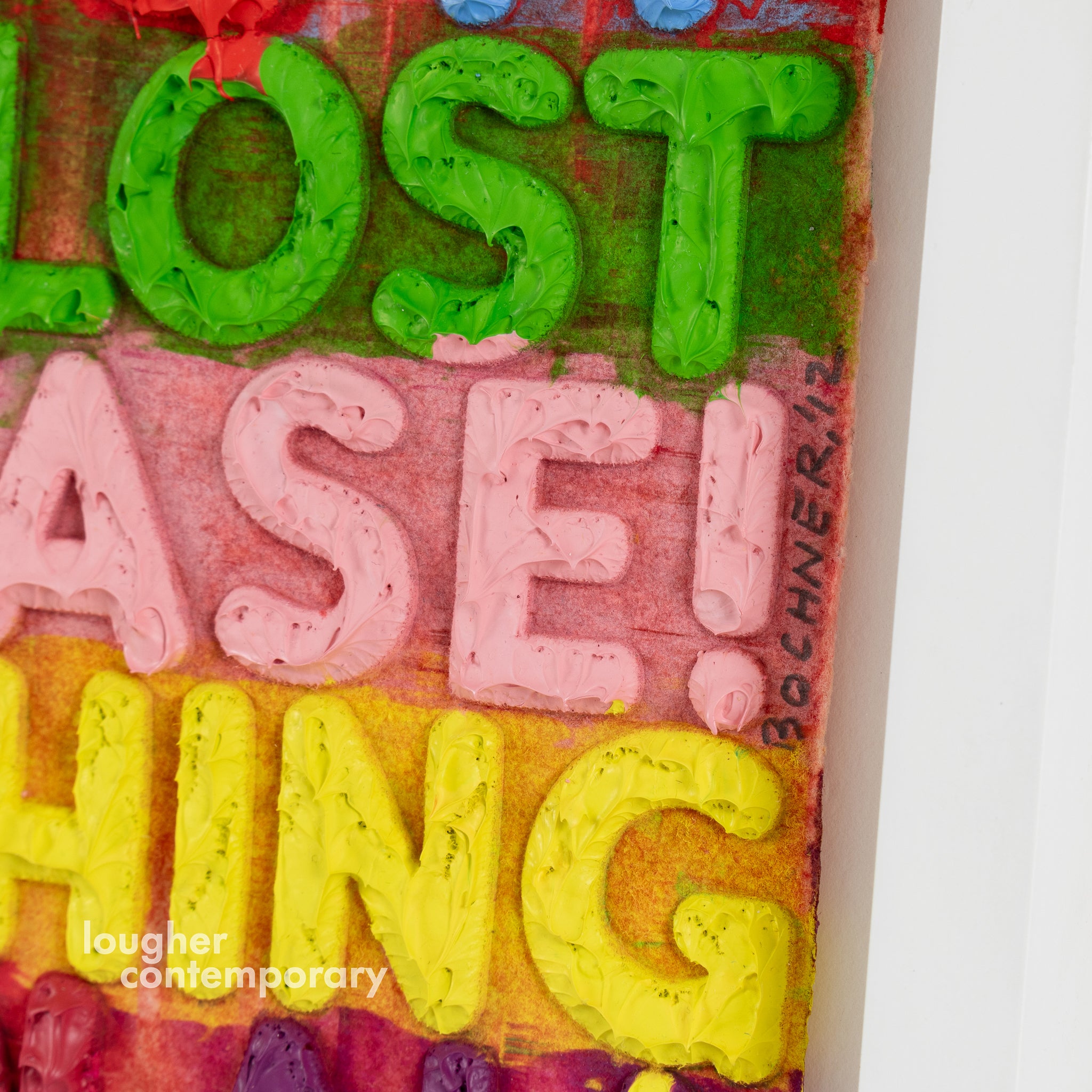 Mel Bochner, Going Out Of Business, 2012 For Sale - Lougher Contemporary