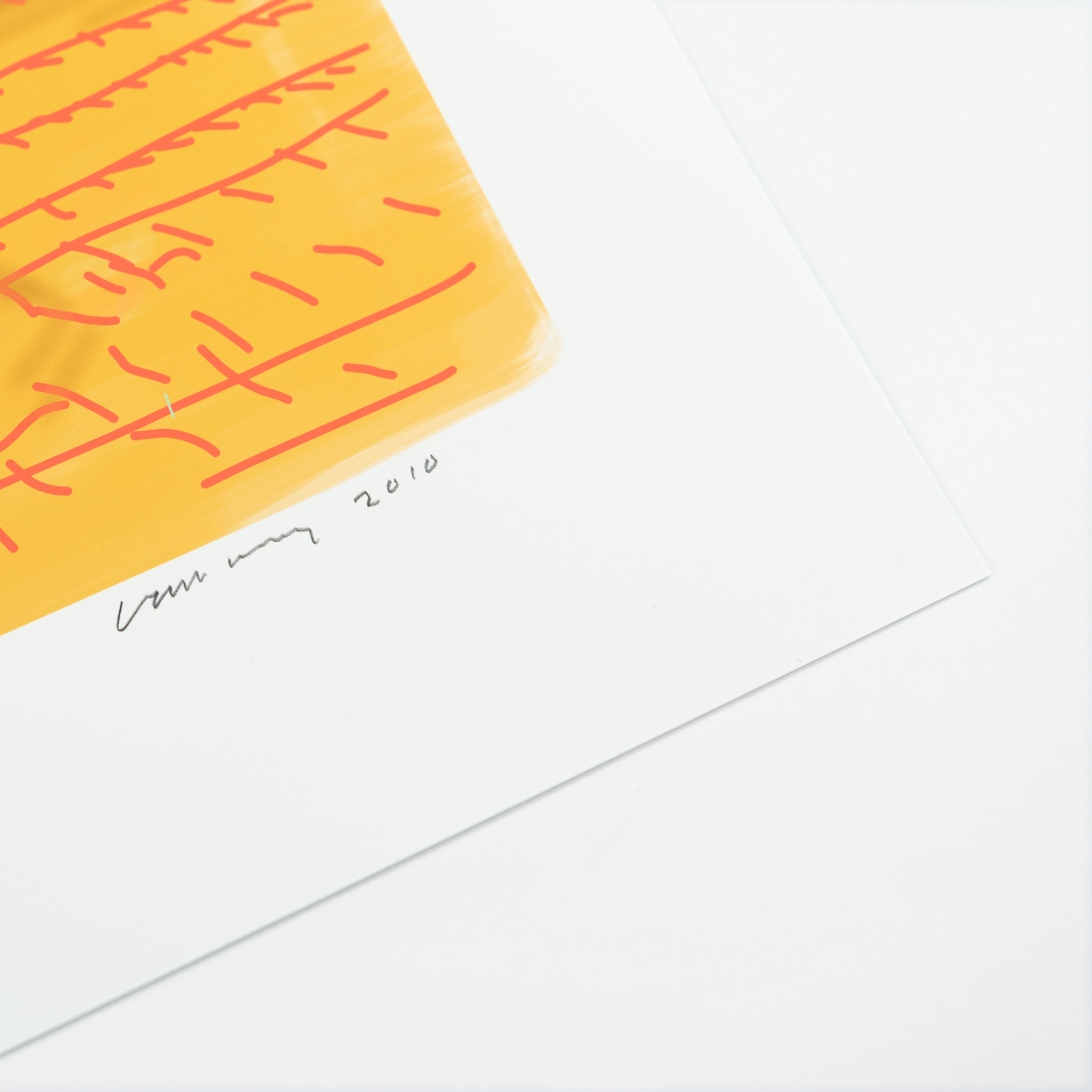 Limited edition David Hockney iPad drawing print titled "My Window No. 281" created in 2019, displayed on a white background.