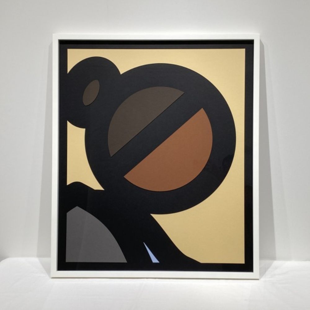 Julian Opie, Paper Head 4, 2019