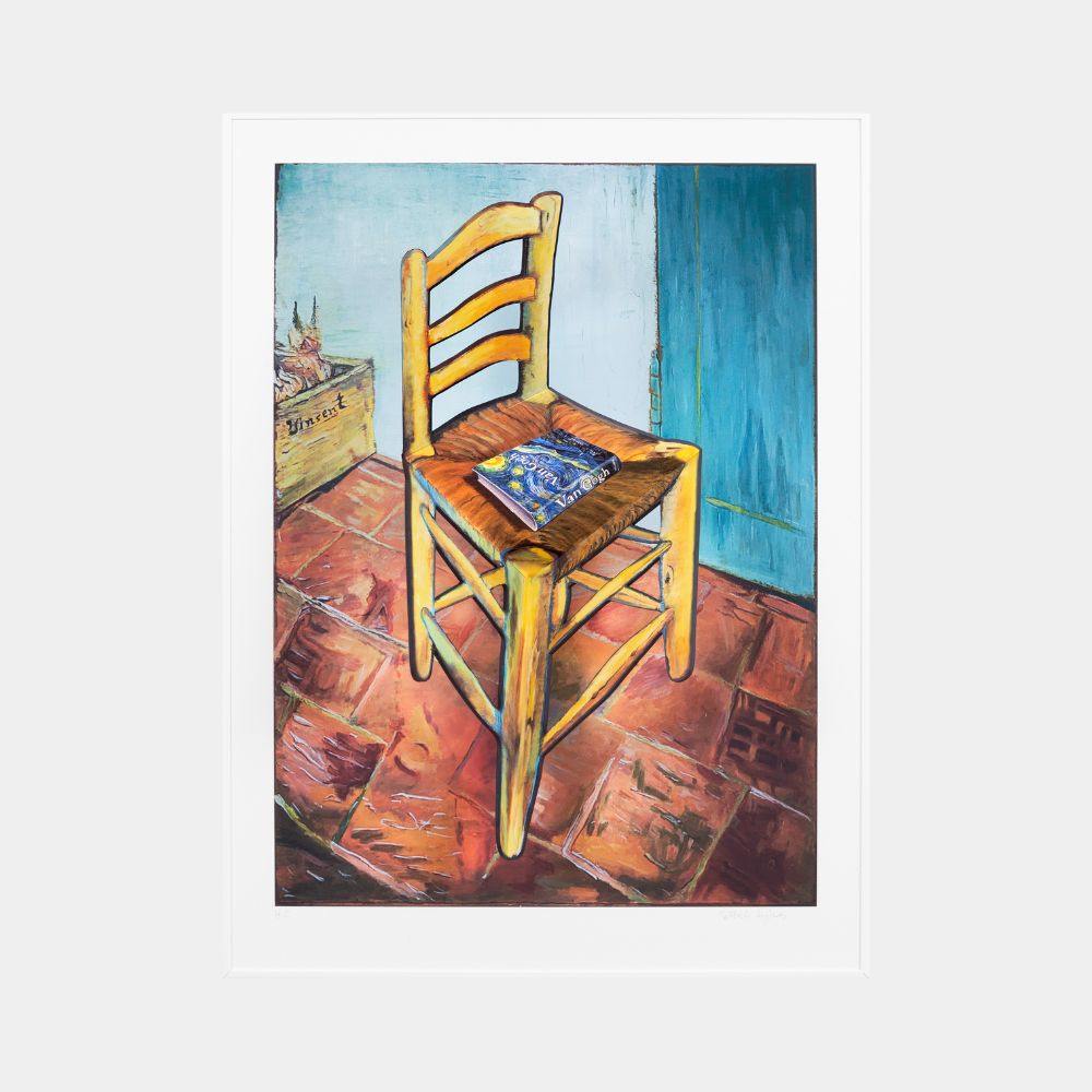 Patrick Hughes, Chair, 2024 For Sale | Lougher Contemporary