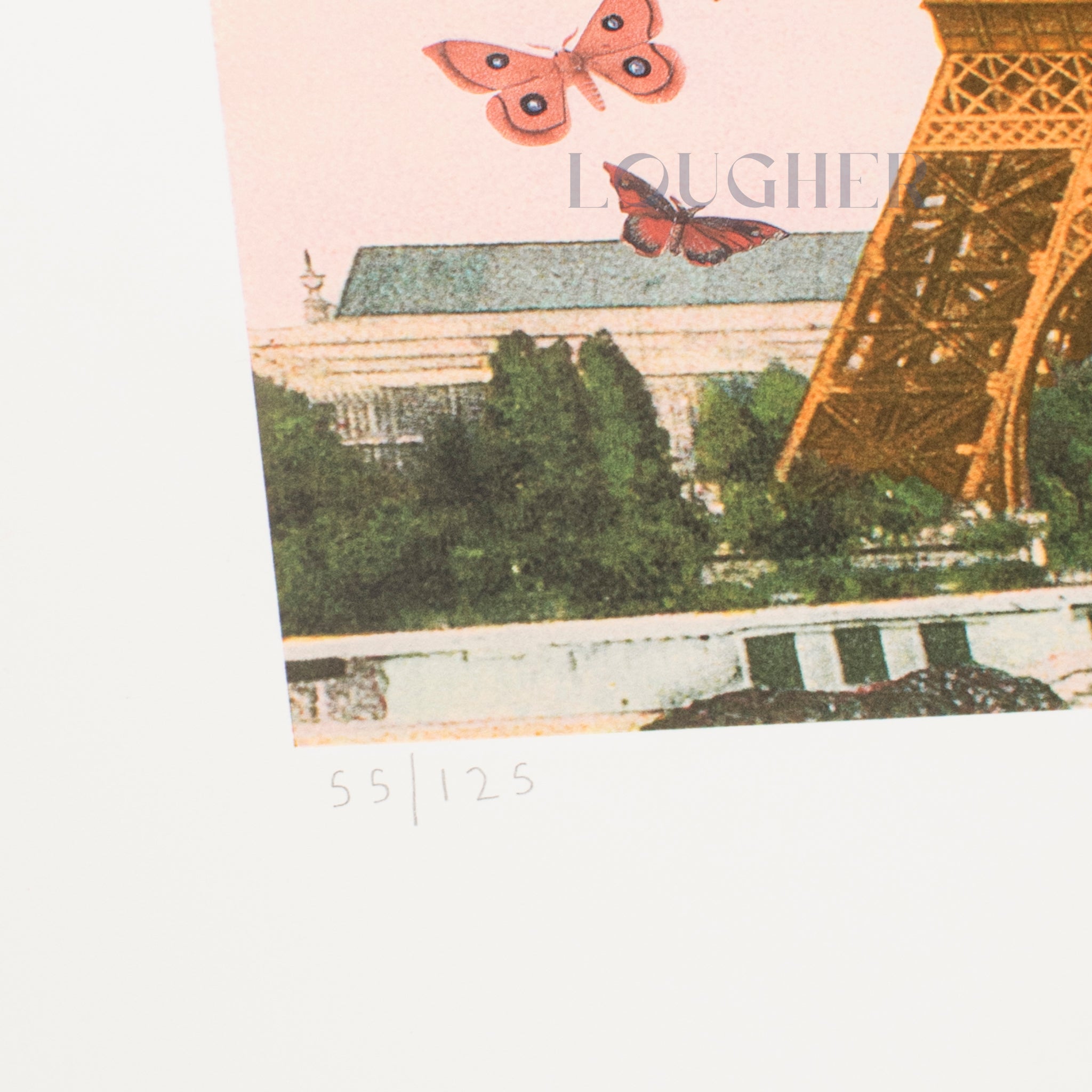 Peter Blake, Eiffel Tower (from the Paris suite), 2010 For Sale | Lougher Contemporary