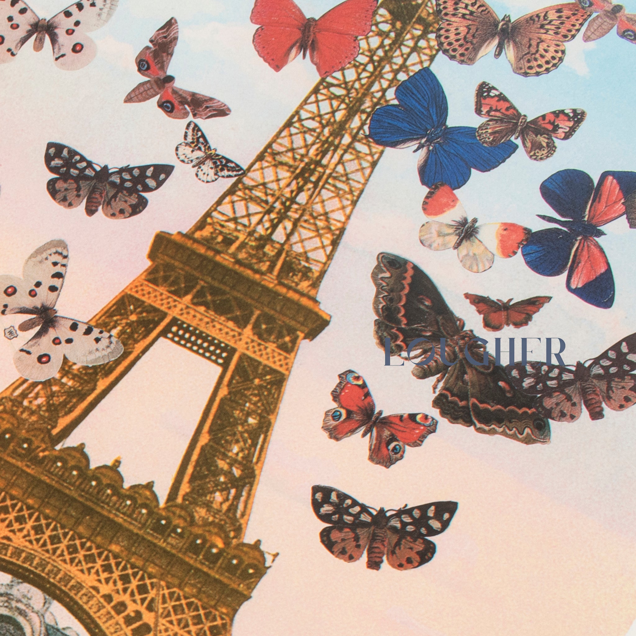 Peter Blake, Eiffel Tower (from the Paris suite), 2010 For Sale | Lougher Contemporary
