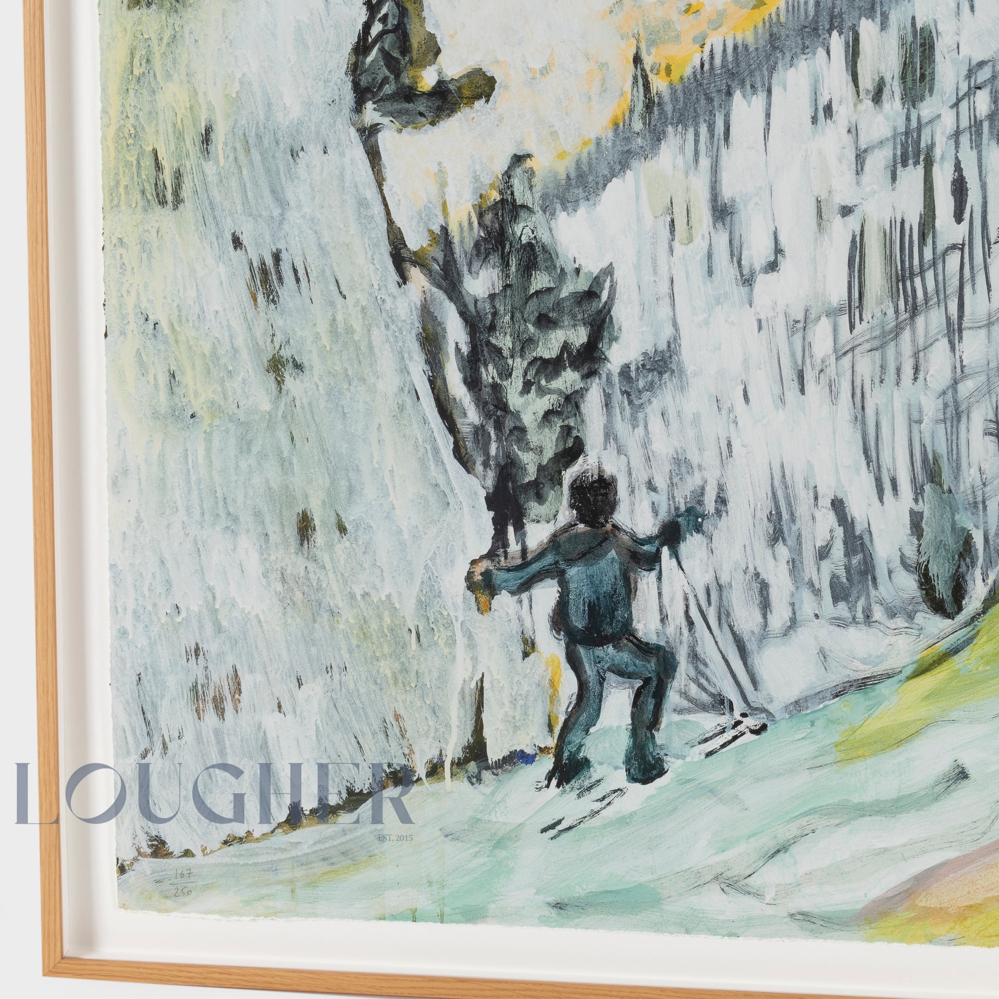 Peter Doig, D1-2 Couloir 2 (from Zermatt), 2022 For Sale | Lougher Contemporary