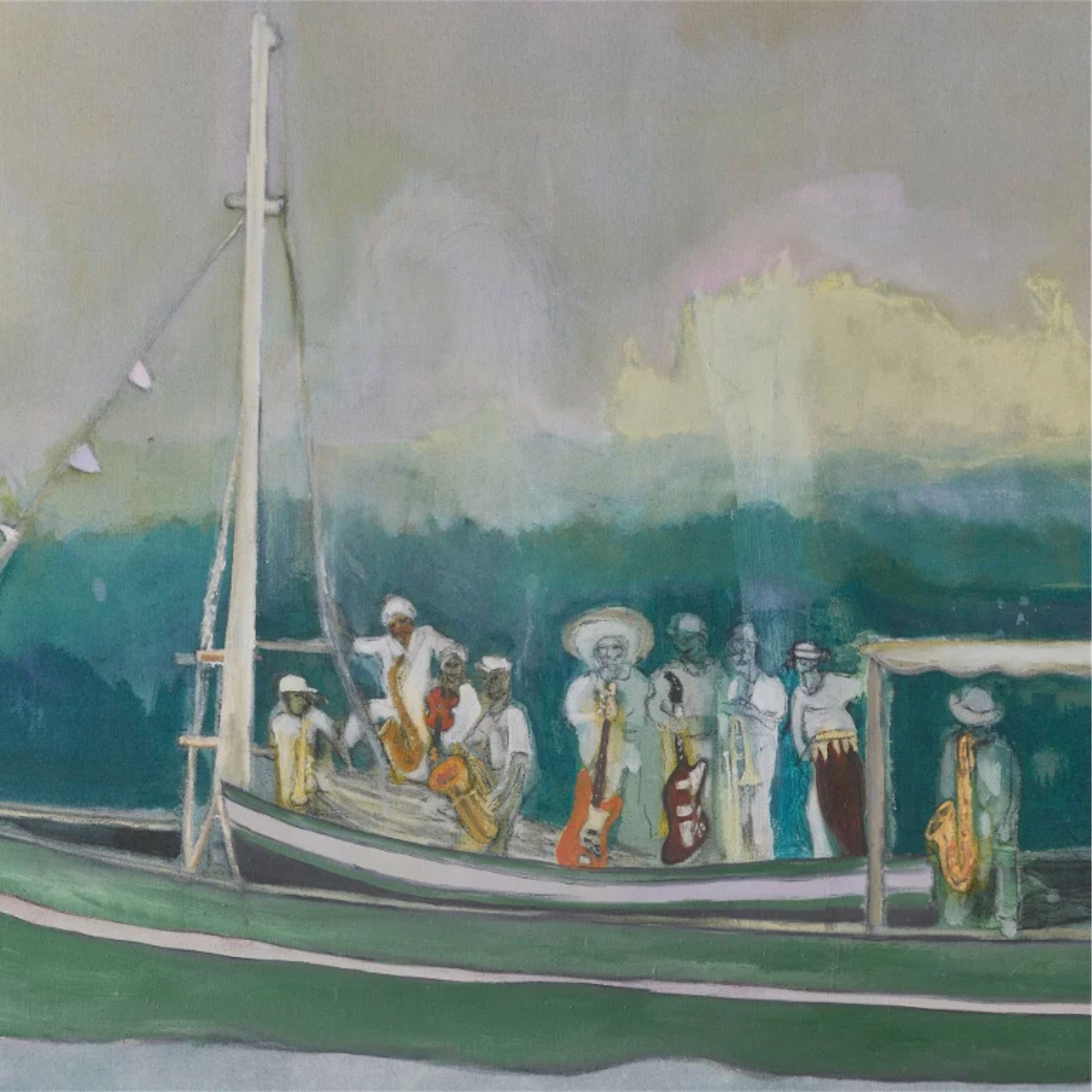 Peter Doig, D2-2B House of Music (Soca Boat), 2023 For Sale | Lougher Contemporary