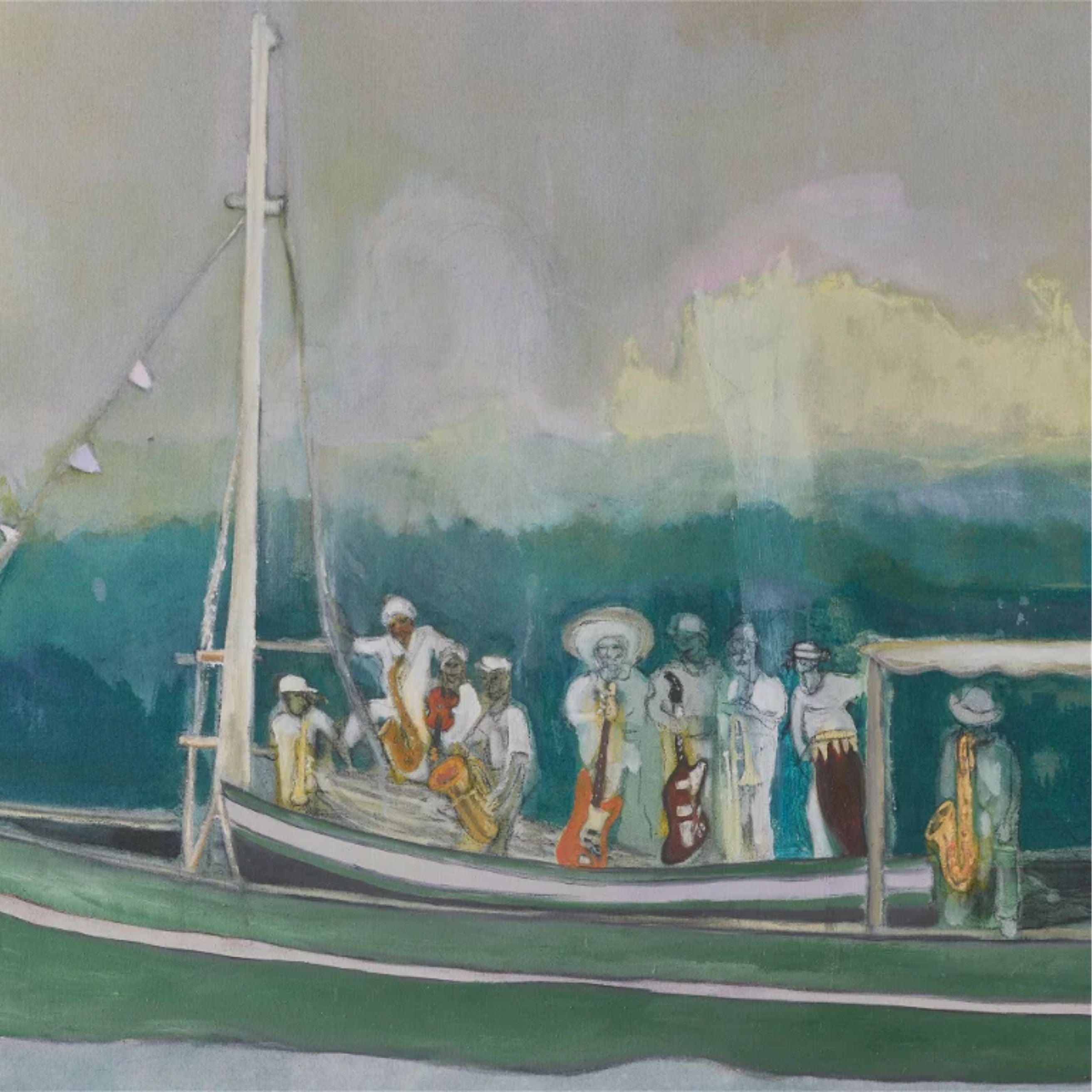 Peter Doig, D2-2B House of Music (Soca Boat), 2023 For Sale | Lougher Contemporary 