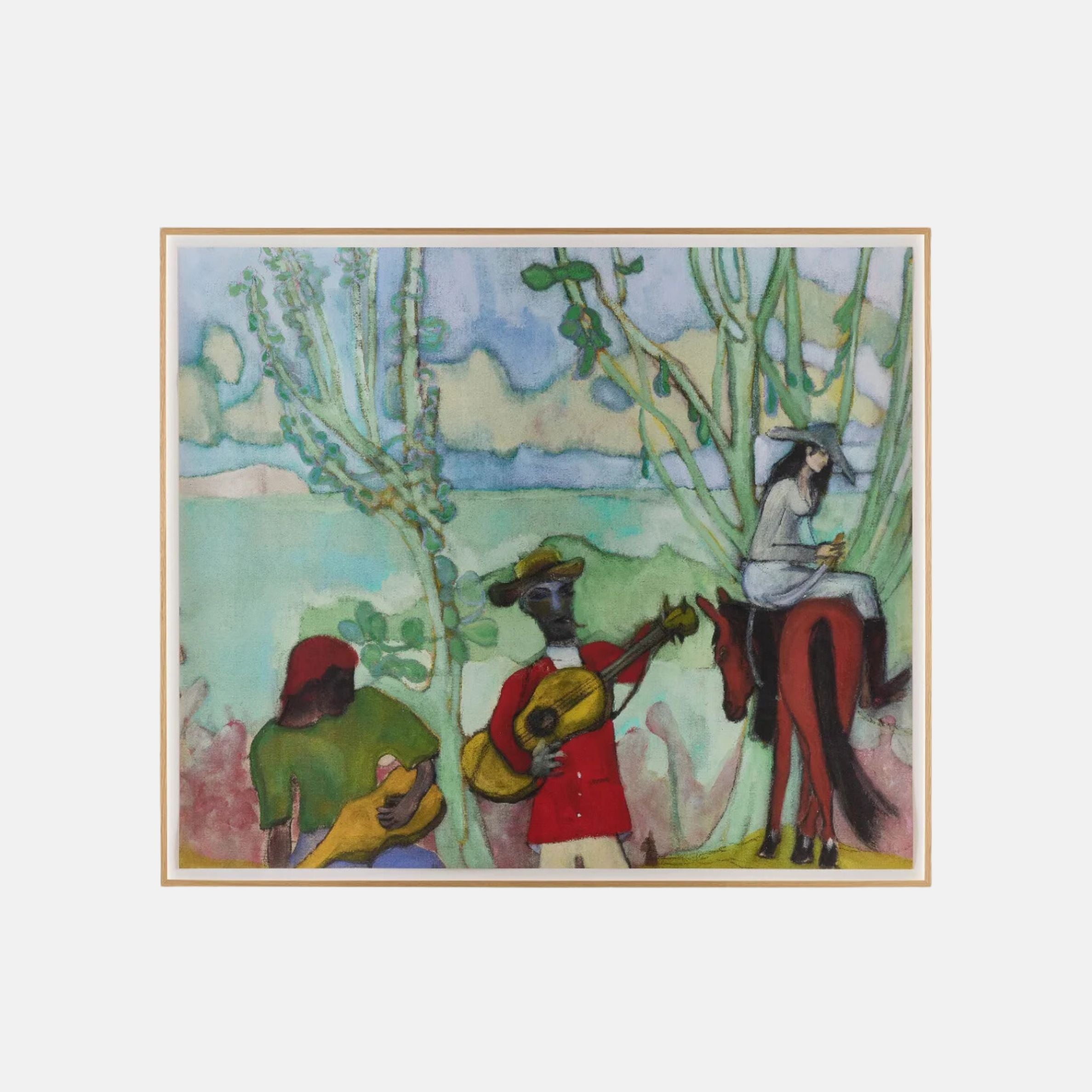 Peter Doig, D2-4 Music (2 Trees), 2023 For Sale | Lougher Contemporary