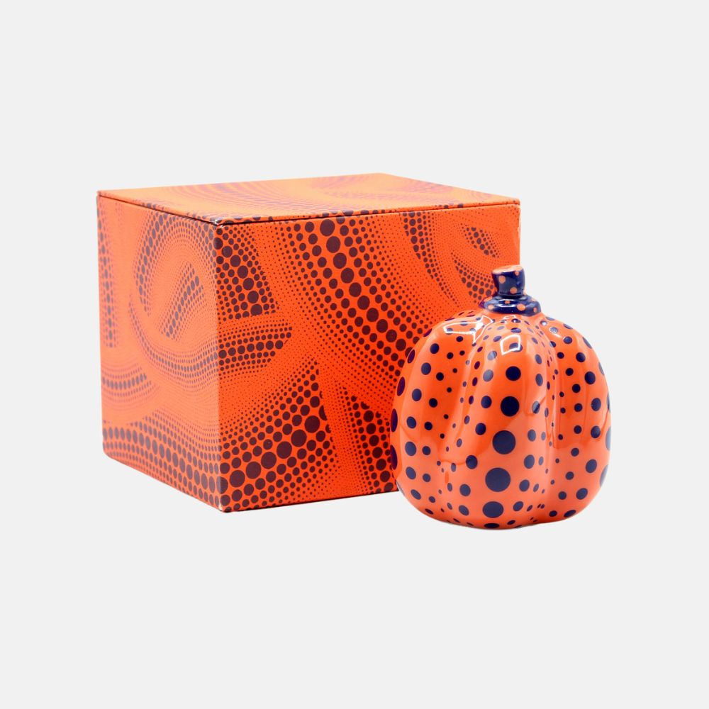 Yayoi Kusama, Pumpkin (Limoges) (Red and Black), 2002 For Sale | Lougher Contemporary