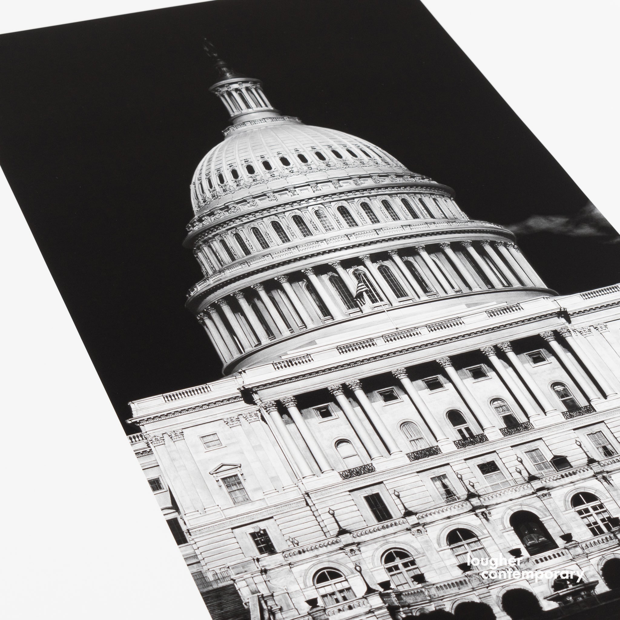 Robert Longo, Untitled (Capitol Detail), 2017 For Sale - Lougher Contemporary