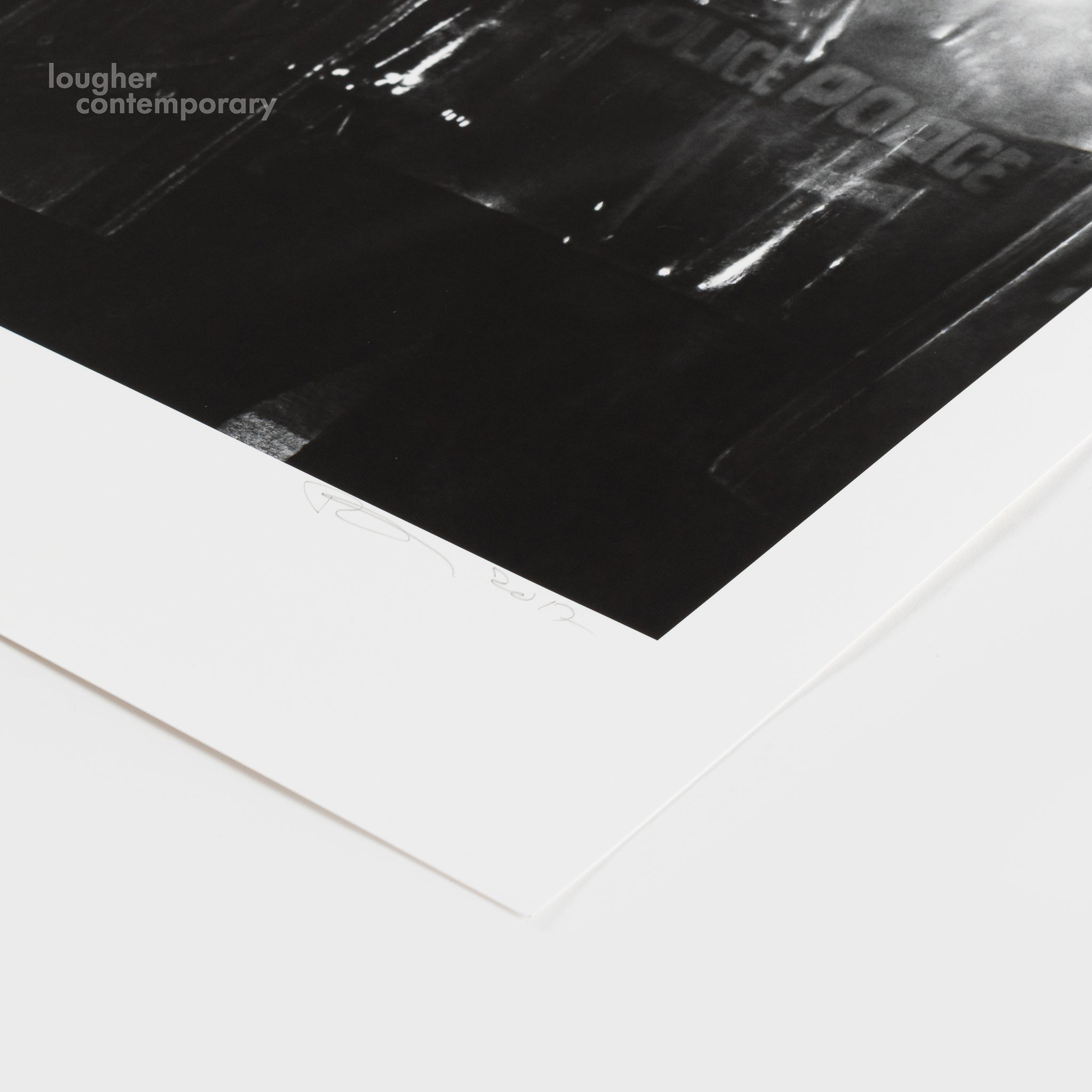 Robert Longo, Untitled (Riot Cops), 2017 For Sale - Lougher Contemporary