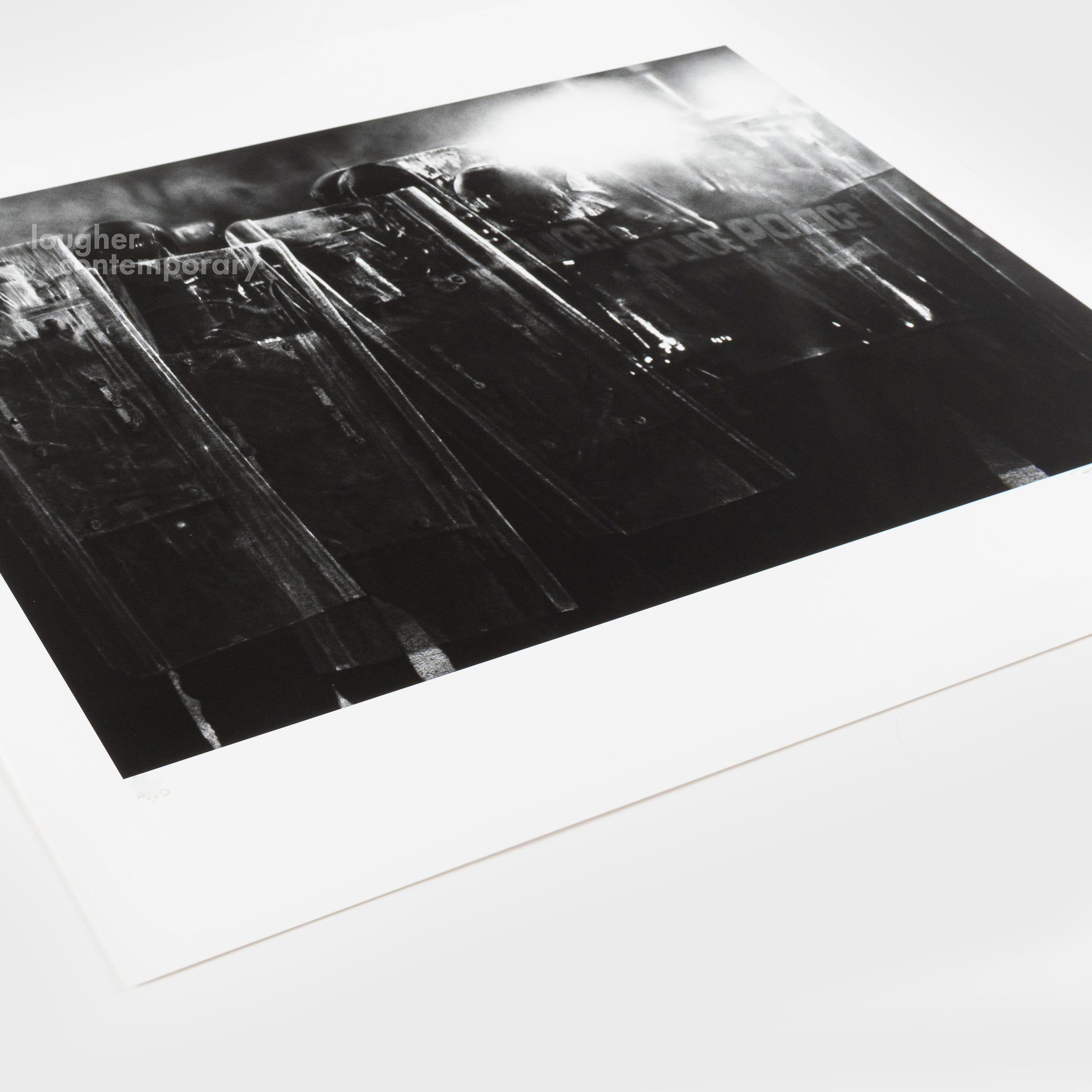 Robert Longo, Untitled (Riot Cops), 2017 For Sale - Lougher Contemporary