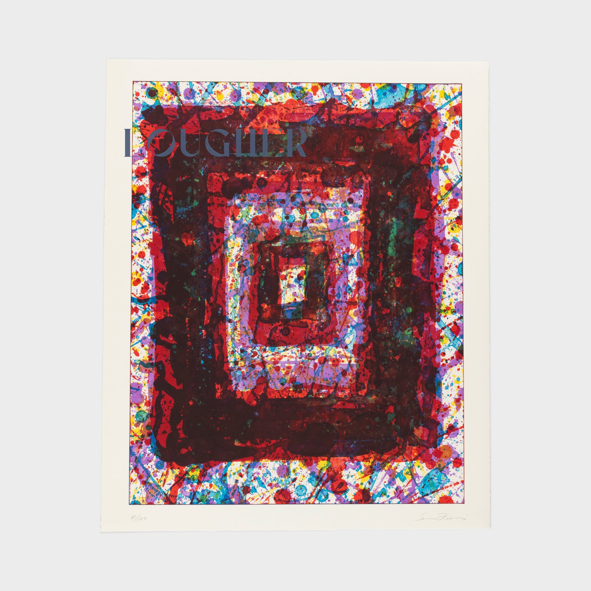 Sam Francis, Untitled, 1979 For Sale | Lougher Contemporary