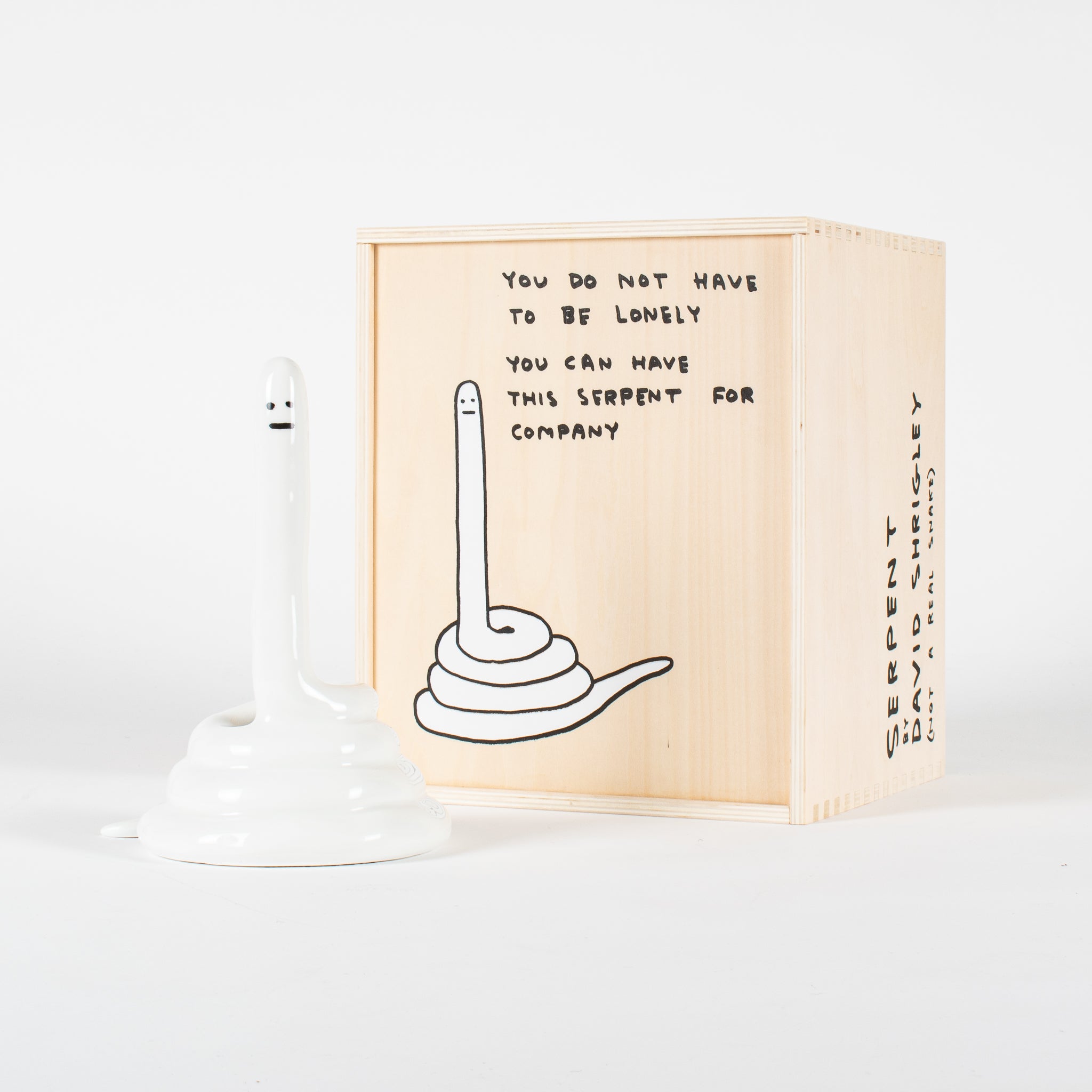 David Shrigley, Serpent, 2020 For Sale | Lougher Contemporary