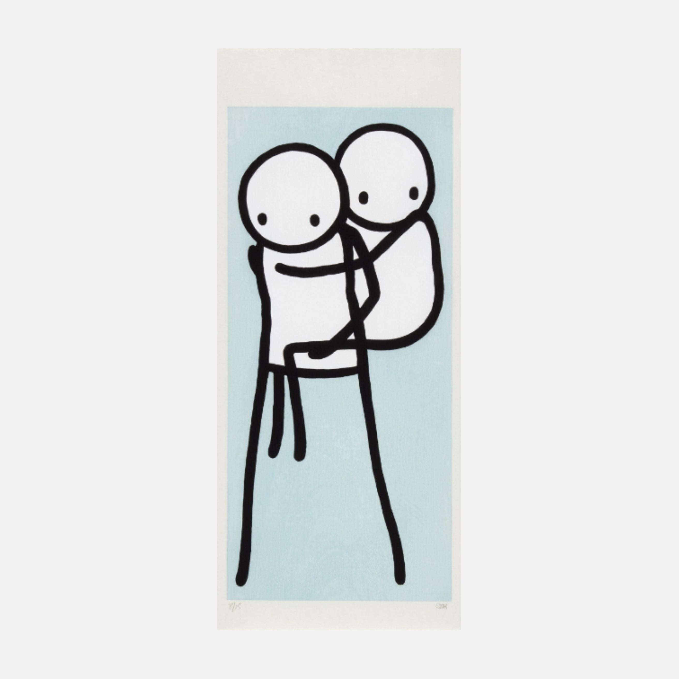 Stik, Onbu (Piggyback) (Blue), 2013