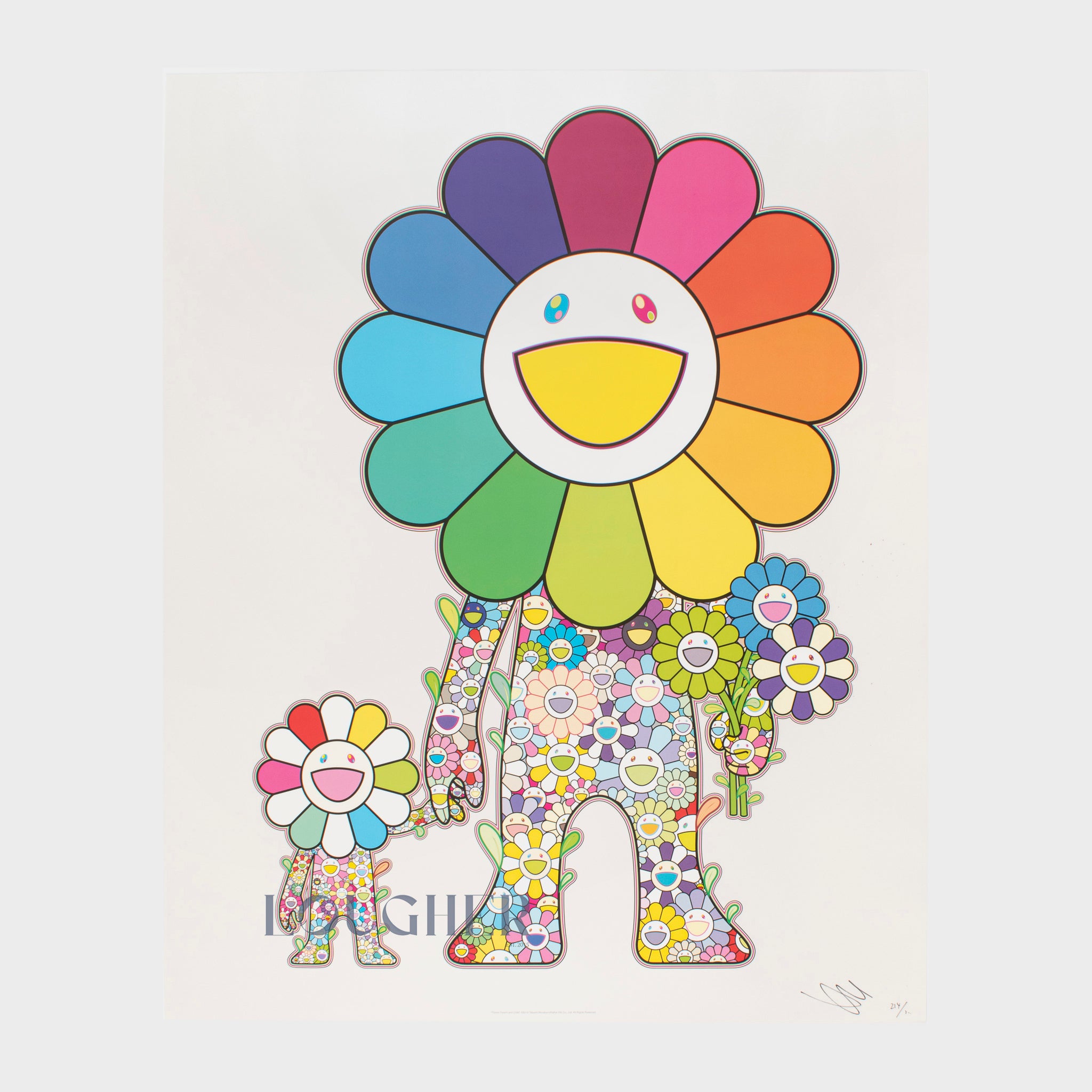 Takashi Murakami, Flower Parent and Child, 2021 For Sale | Lougher Contemporary