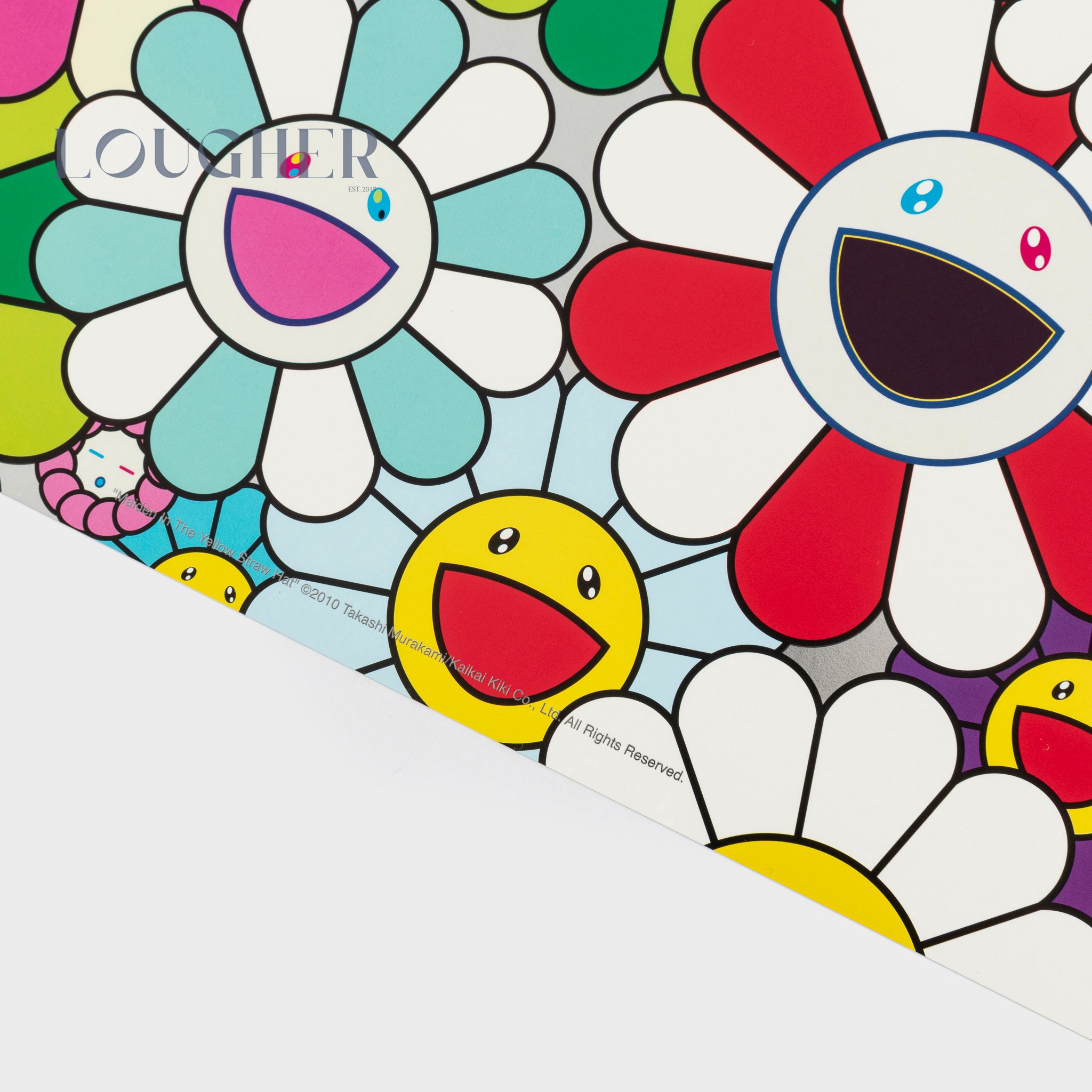 Takashi Murakami, Maiden in The Yellow Straw Hat, 2010