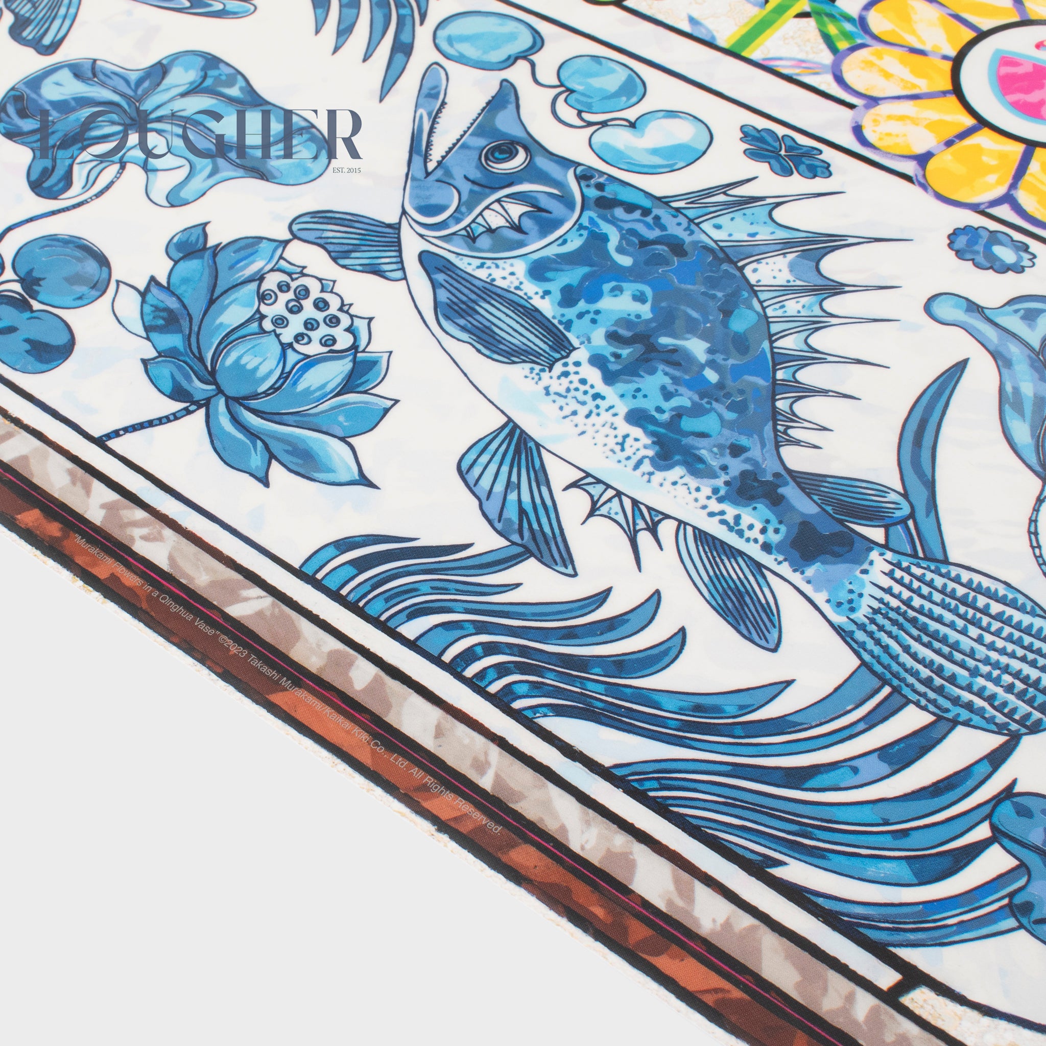 Takashi Murakami, Murakami Flowers in a Qinghua Vase, 2024 For Sale | Lougher Contemporary