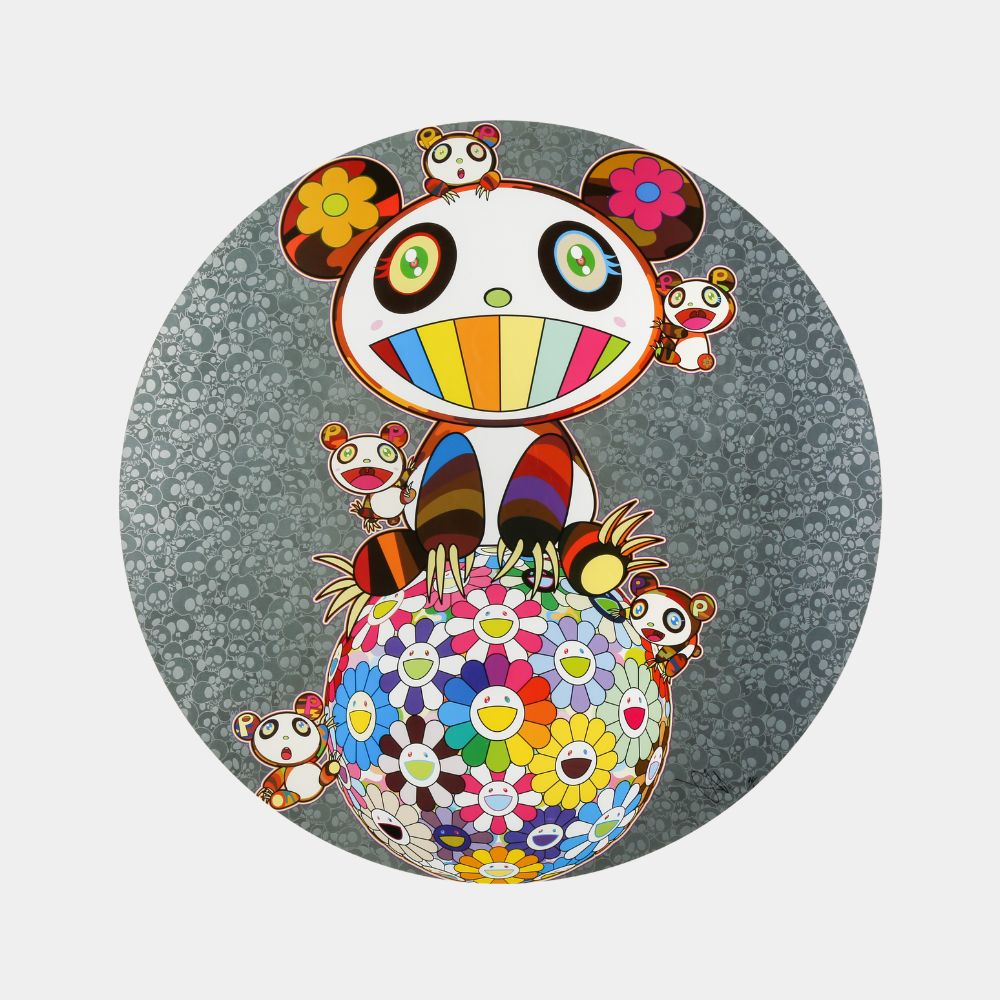 Takashi Murakami, Panda with Panda Cubs, 2015 For Sale | Lougher Contemporary