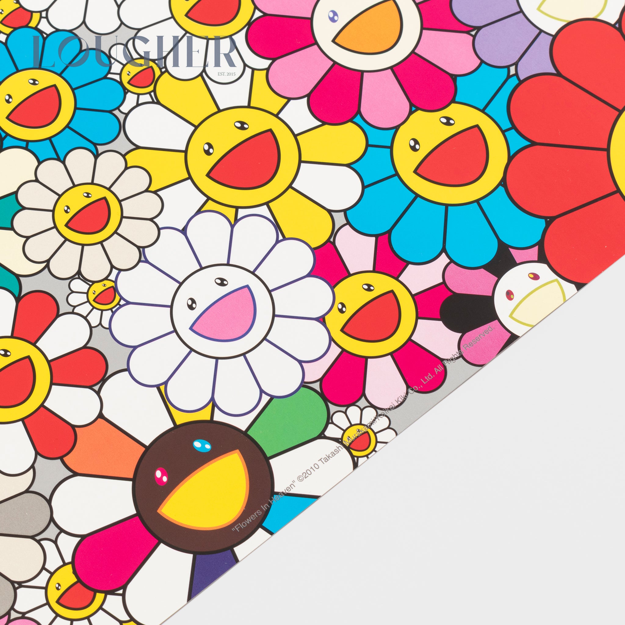 Takashi Murakami, Flowers in Heaven, 2010 For Sale | Lougher Contemporary