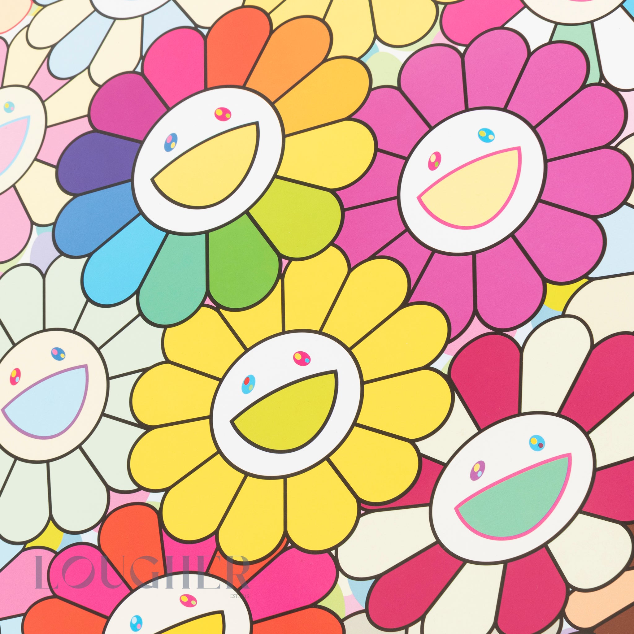 Takashi Murakami, Multiverse, Flowers, 2023 For Sale | Lougher Contemporary