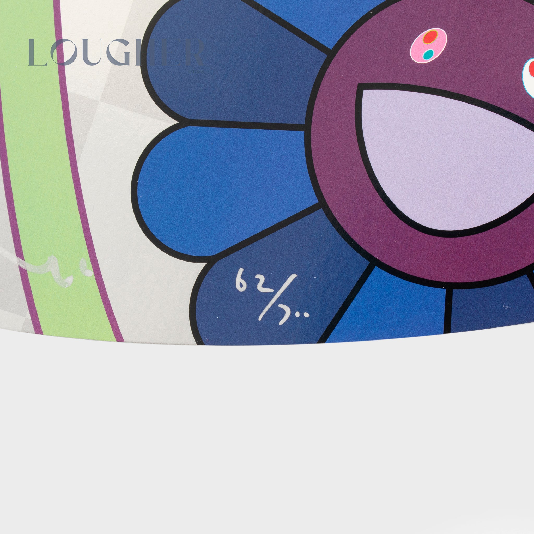 Takashi Murakami, Purple Flowers in a Bouquet, 2010 For Sale | Lougher Contemporary