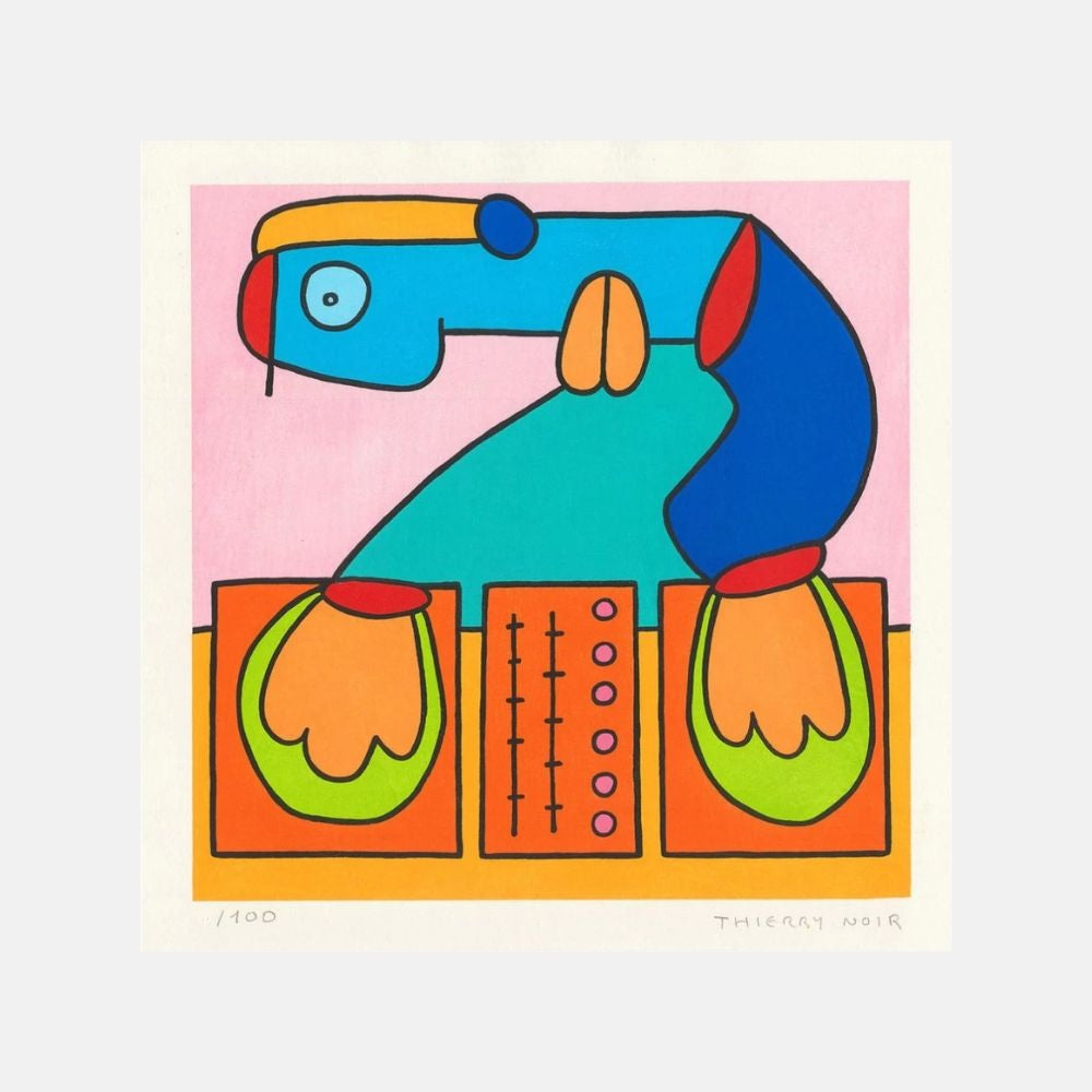 Thierry Noir, The energy of the dance floor comes straight back to my ears, 2025