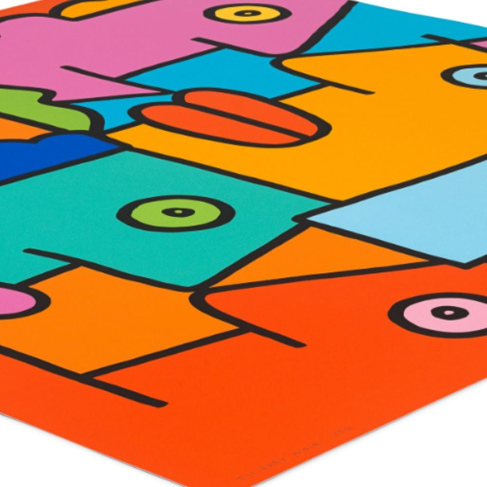 Thierry Noir, We are all part of a big vision and we know it, 2025