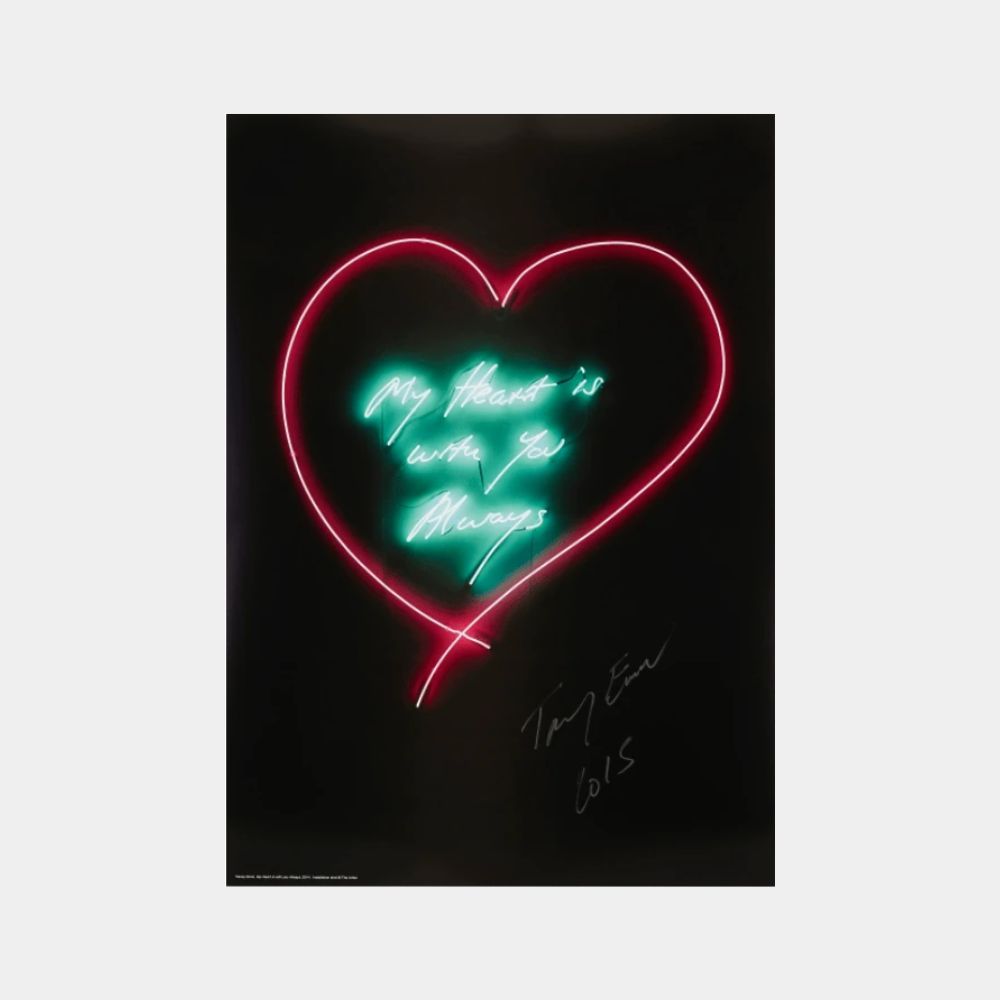 Tracey Emin, My Heart Is With You Always, 2015 For Sale | Lougher Contemporary