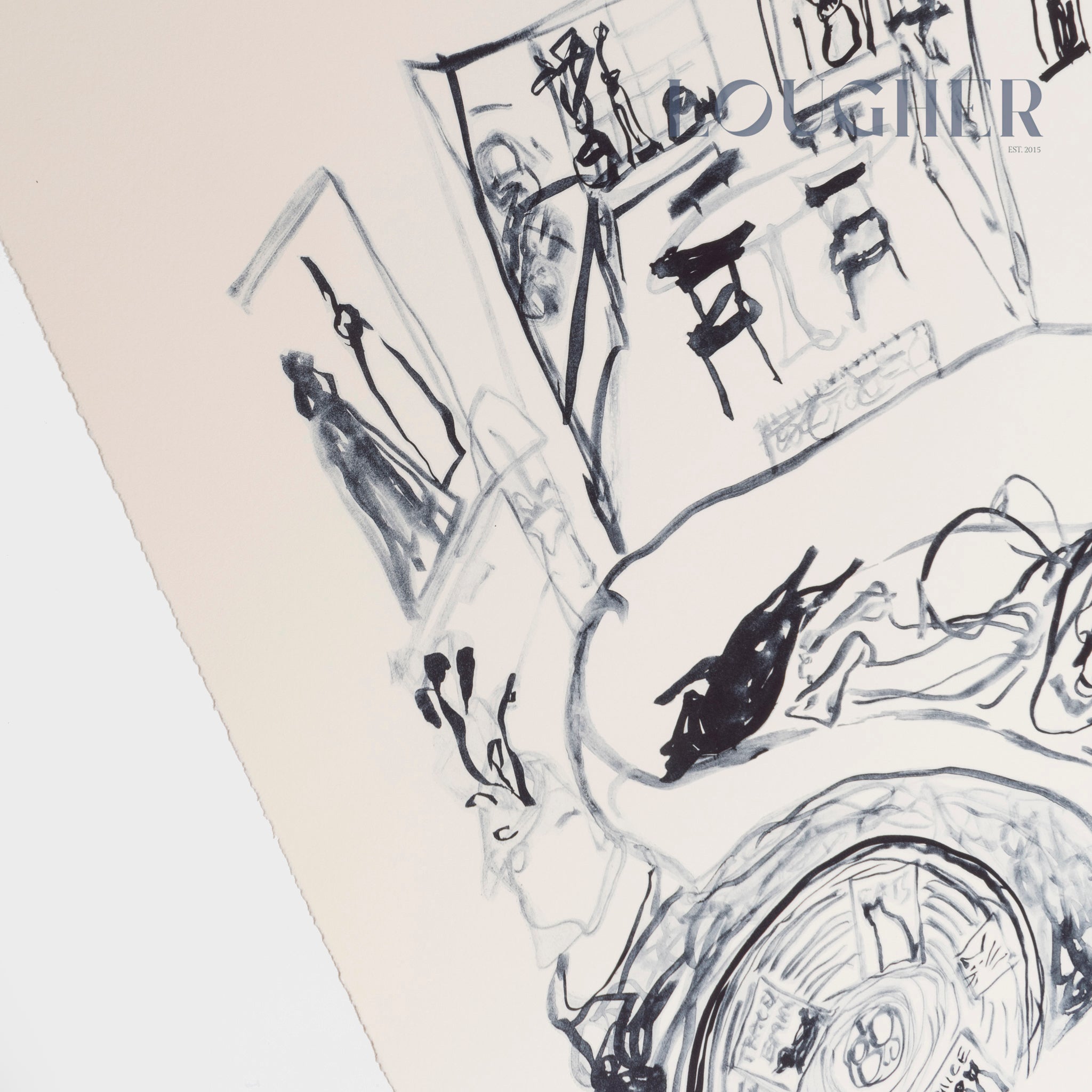 Limited edition Tracey Emin print titled "A Sleep at Home," featuring her artwork in a detailed, high-quality image.