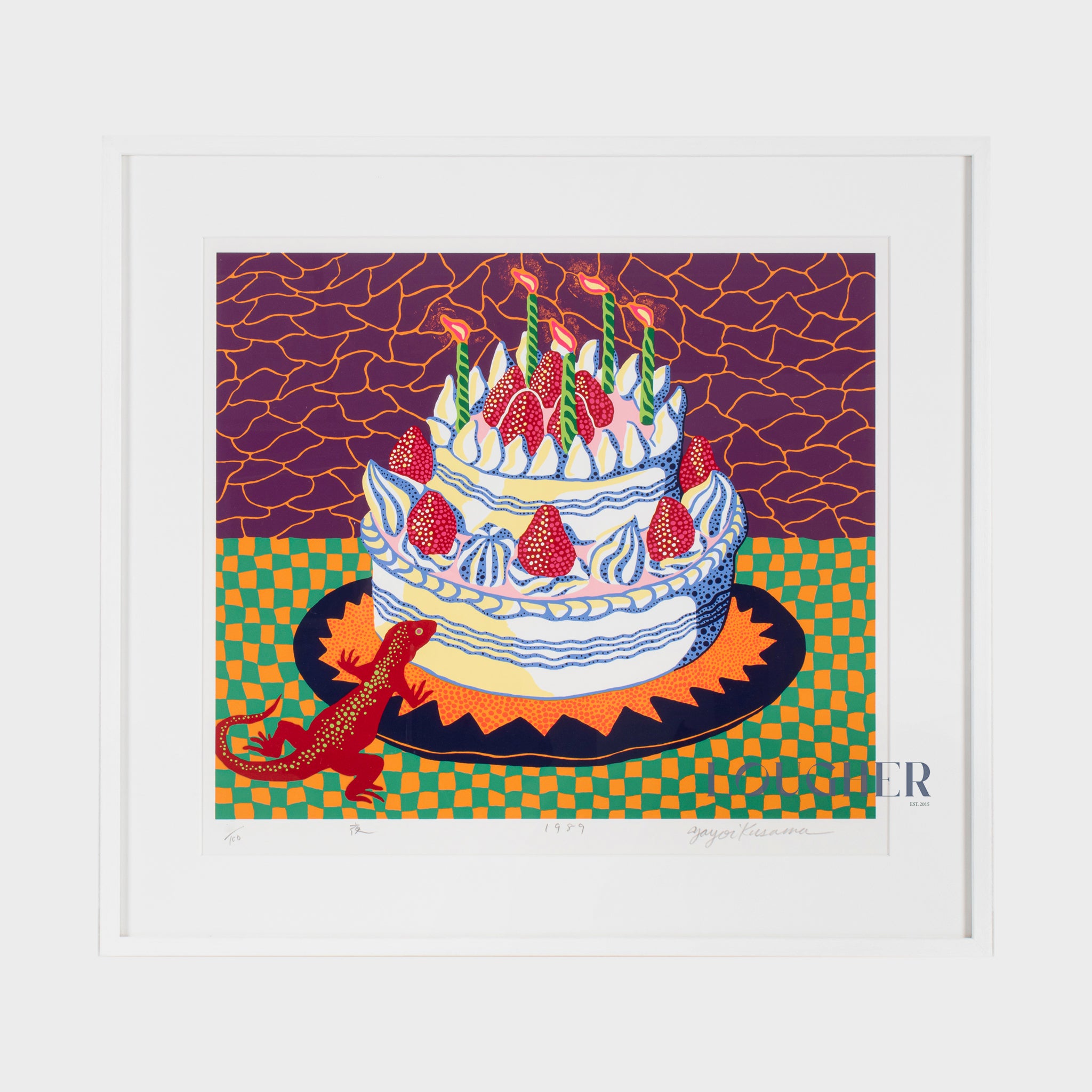 Yayoi Kusama, Night, 1989 For Sale | Lougher Contemporary