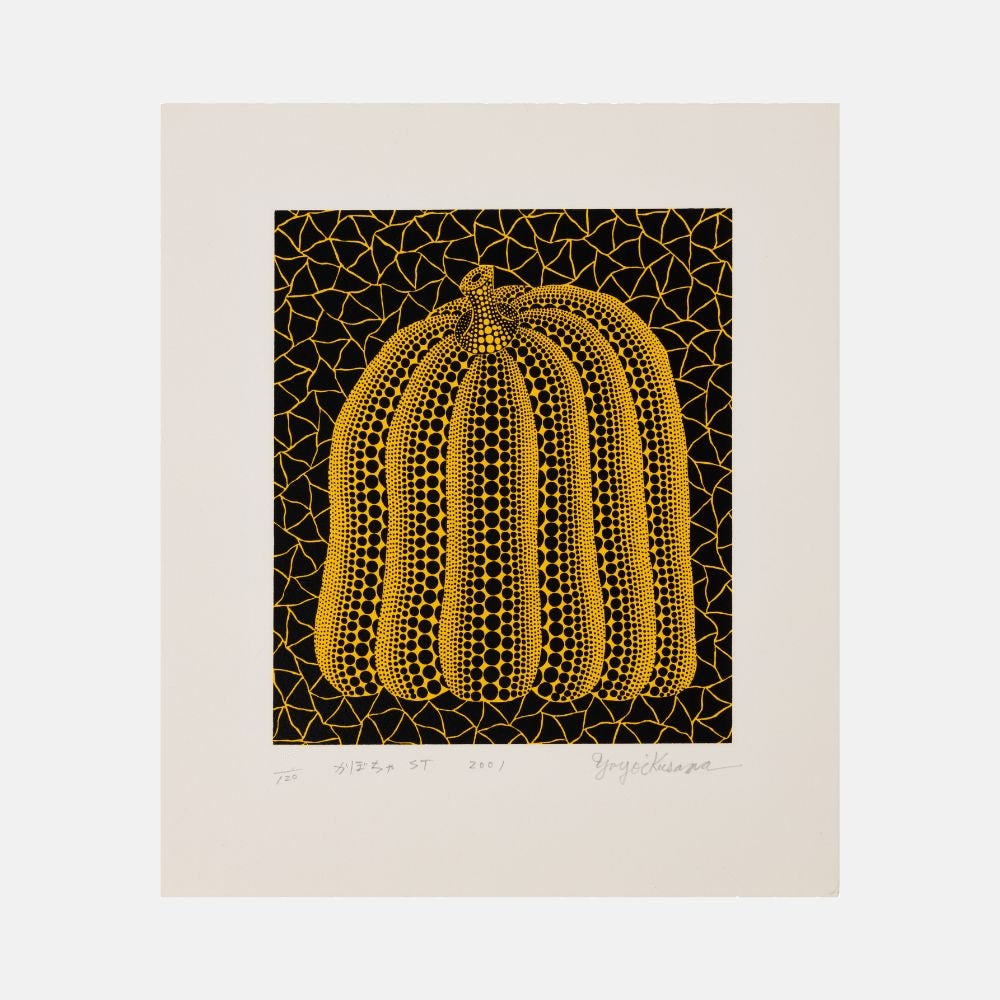 Yayoi Kusama, Pumpkin ST (Kusama 301), 2001